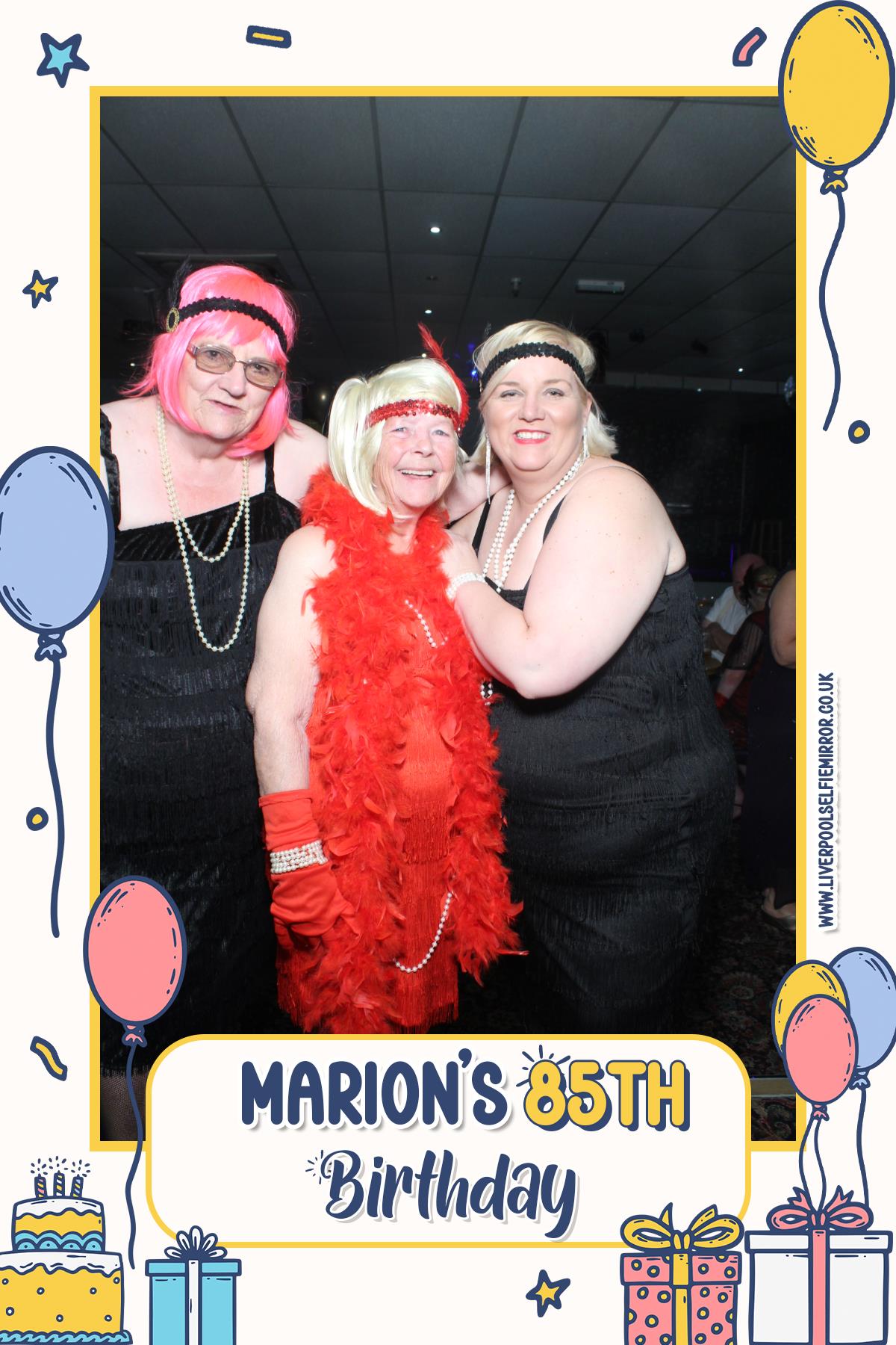 Marion's 85th Birthday | View more photos from the event at gallery.liverpoolselfiemirror.co.uk/u/LiverpoolSelfieMirror/Marions-85th-Birthday