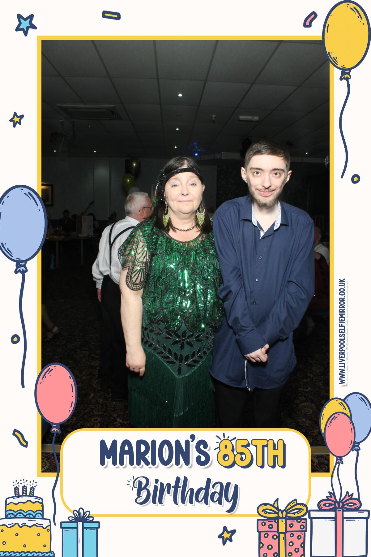 Marion's 85th Birthday | View more photos from the event at gallery.liverpoolselfiemirror.co.uk/u/LiverpoolSelfieMirror/Marions-85th-Birthday