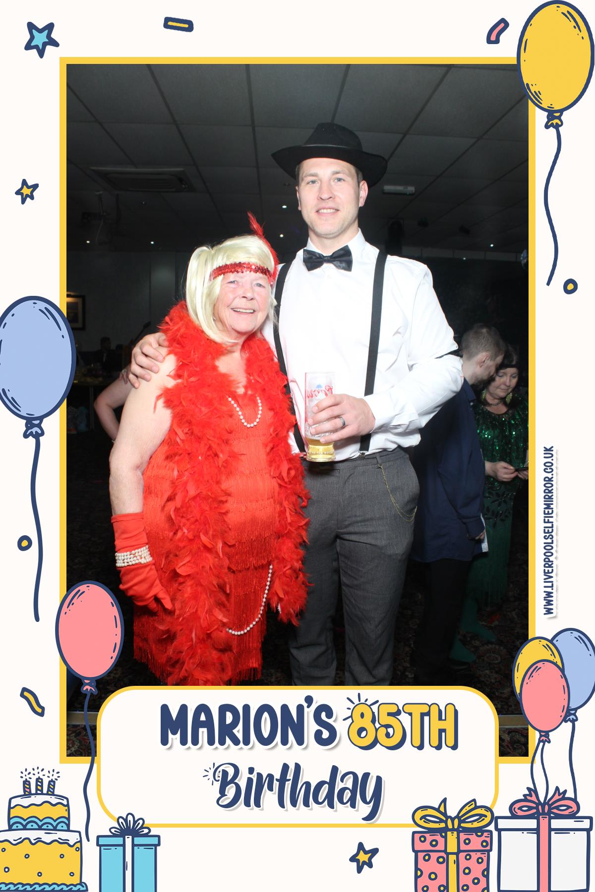 Marion's 85th Birthday | View more photos from the event at gallery.liverpoolselfiemirror.co.uk/u/LiverpoolSelfieMirror/Marions-85th-Birthday
