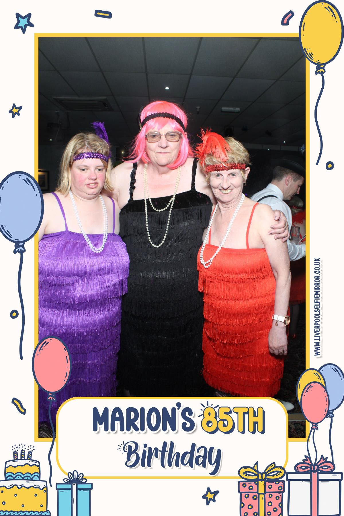 Marion's 85th Birthday | View more photos from the event at gallery.liverpoolselfiemirror.co.uk/u/LiverpoolSelfieMirror/Marions-85th-Birthday