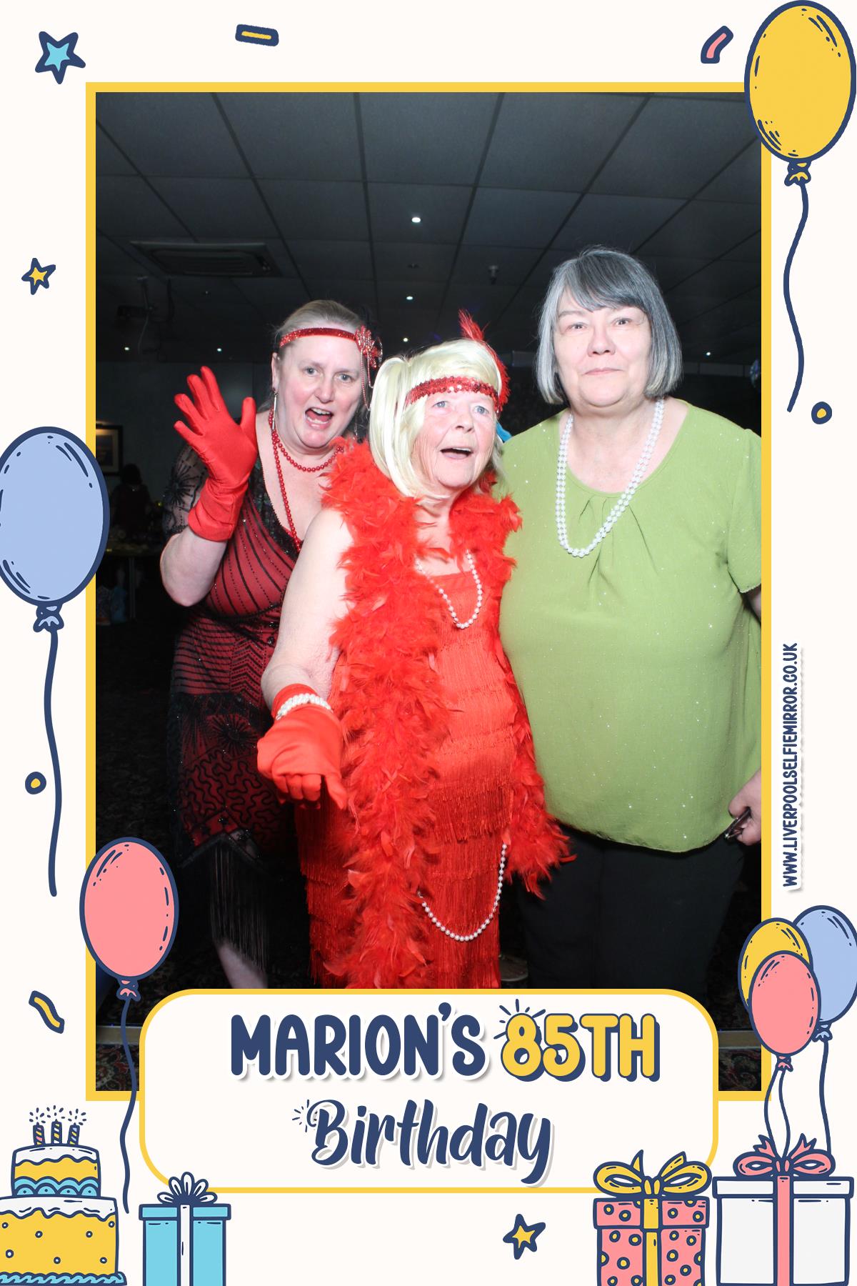 Marion's 85th Birthday | View more photos from the event at gallery.liverpoolselfiemirror.co.uk/u/LiverpoolSelfieMirror/Marions-85th-Birthday