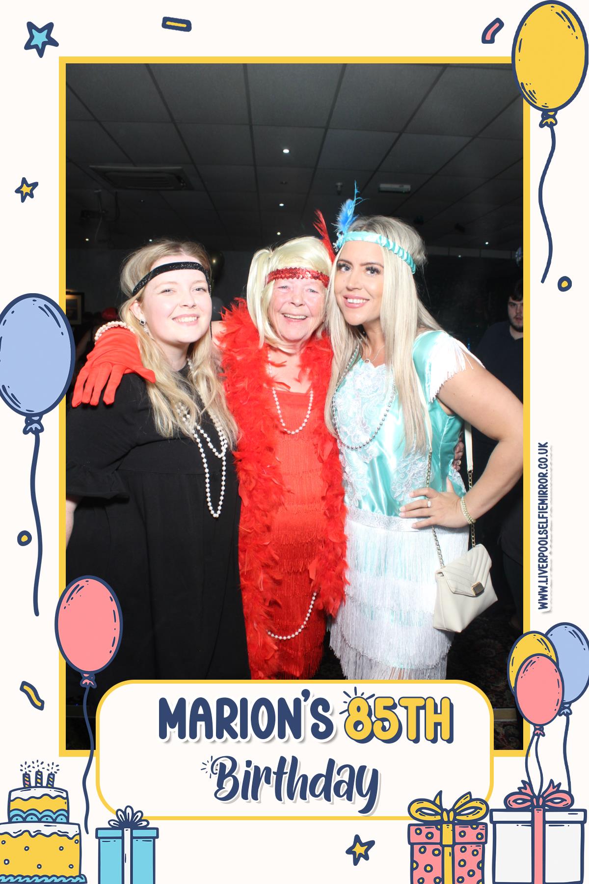 Marion's 85th Birthday | View more photos from the event at gallery.liverpoolselfiemirror.co.uk/u/LiverpoolSelfieMirror/Marions-85th-Birthday