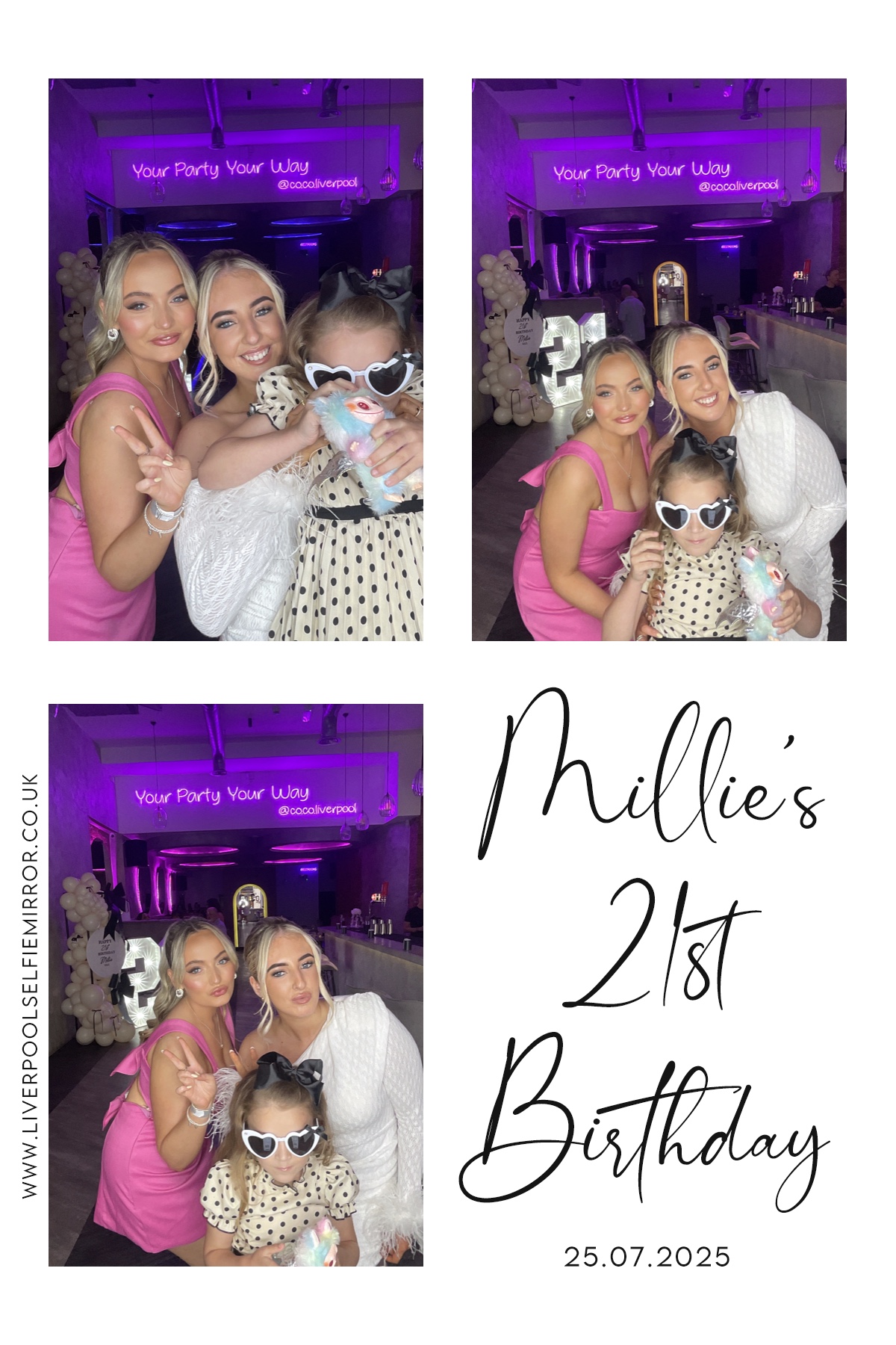 Millie's 21st Birthday | View more photos from the event at gallery.liverpoolselfiemirror.co.uk/u/LiverpoolSelfieMirror/Millies-21st-Birthday