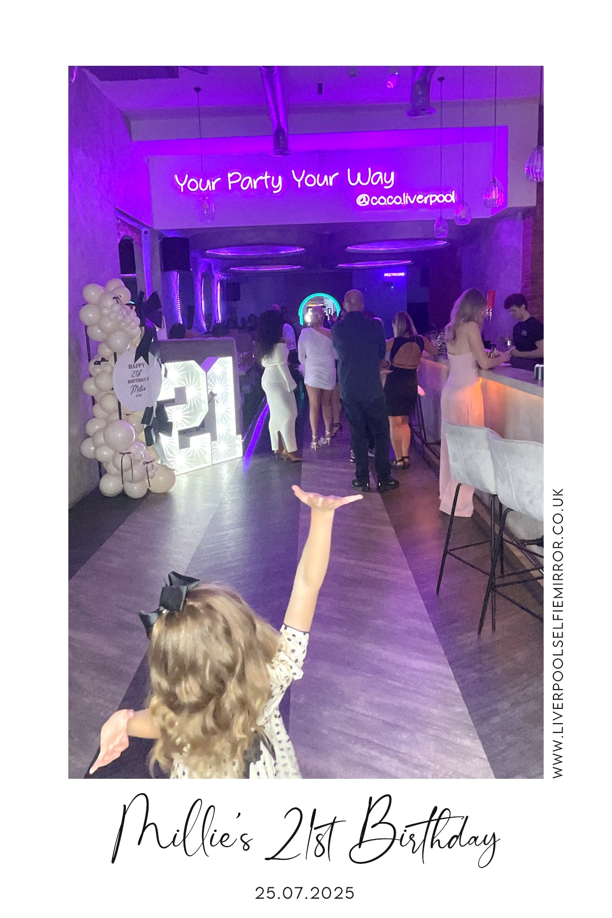 Millie's 21st Birthday | View more photos from the event at gallery.liverpoolselfiemirror.co.uk/u/LiverpoolSelfieMirror/Millies-21st-Birthday