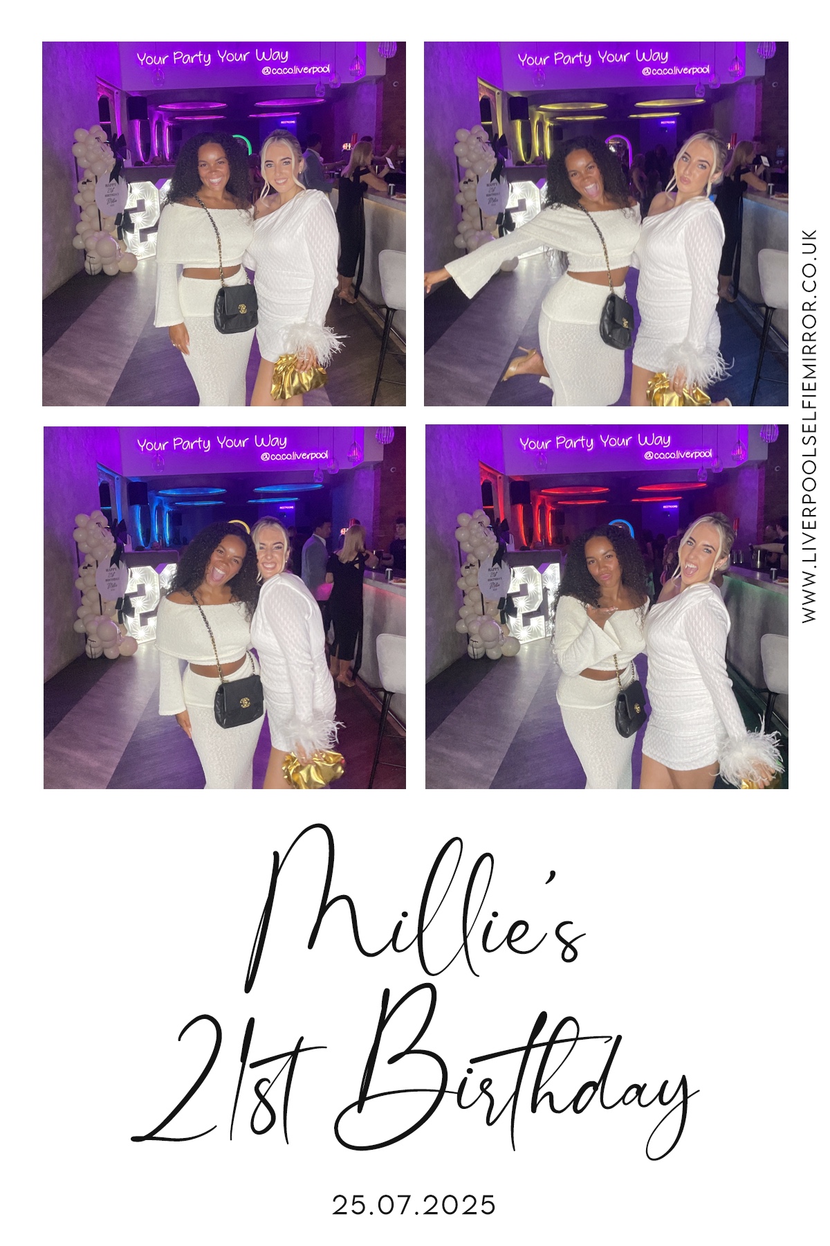 Millie's 21st Birthday | View more photos from the event at gallery.liverpoolselfiemirror.co.uk/u/LiverpoolSelfieMirror/Millies-21st-Birthday