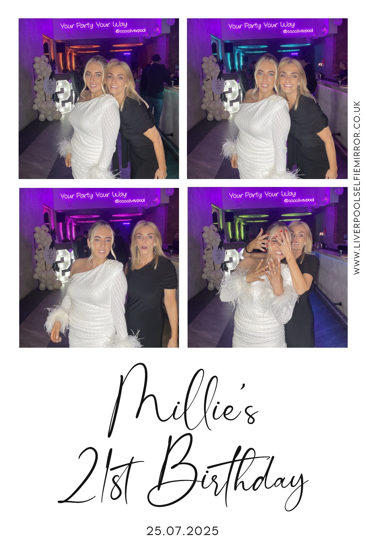 Millie's 21st Birthday | View more photos from the event at gallery.liverpoolselfiemirror.co.uk/u/LiverpoolSelfieMirror/Millies-21st-Birthday