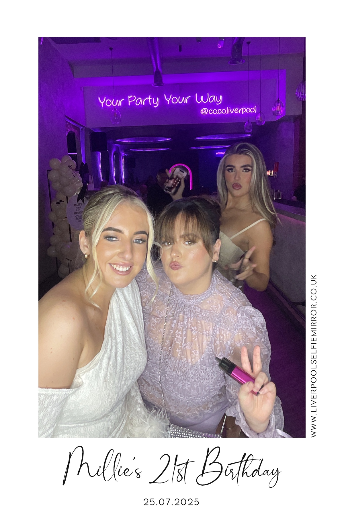 Millie's 21st Birthday | View more photos from the event at gallery.liverpoolselfiemirror.co.uk/u/LiverpoolSelfieMirror/Millies-21st-Birthday