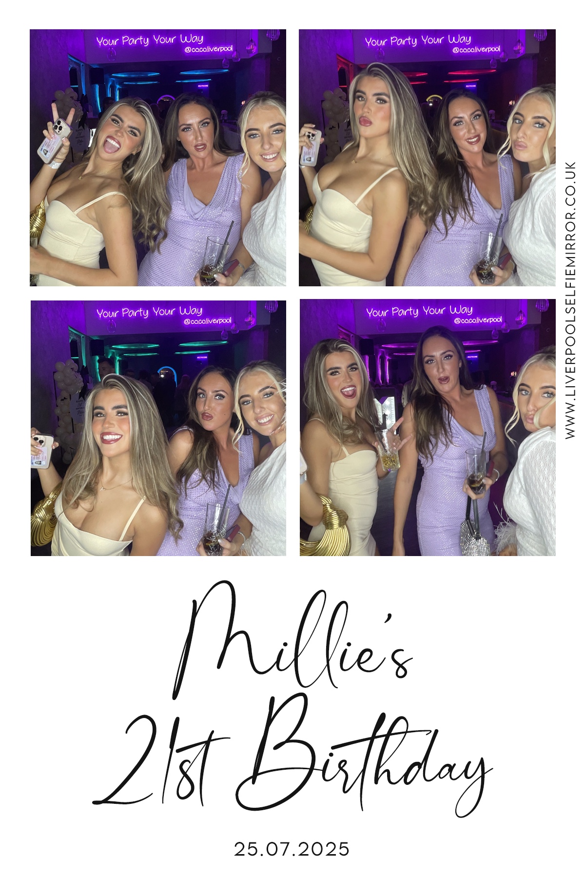 Millie's 21st Birthday | View more photos from the event at gallery.liverpoolselfiemirror.co.uk/u/LiverpoolSelfieMirror/Millies-21st-Birthday