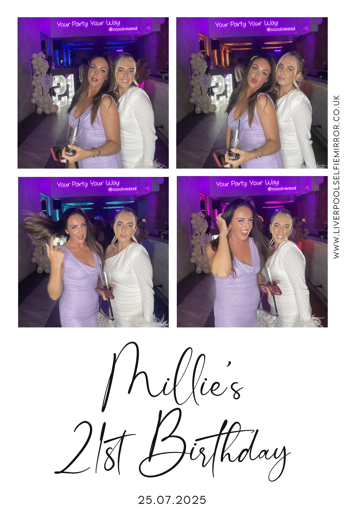 Millie's 21st Birthday | View more photos from the event at gallery.liverpoolselfiemirror.co.uk/u/LiverpoolSelfieMirror/Millies-21st-Birthday