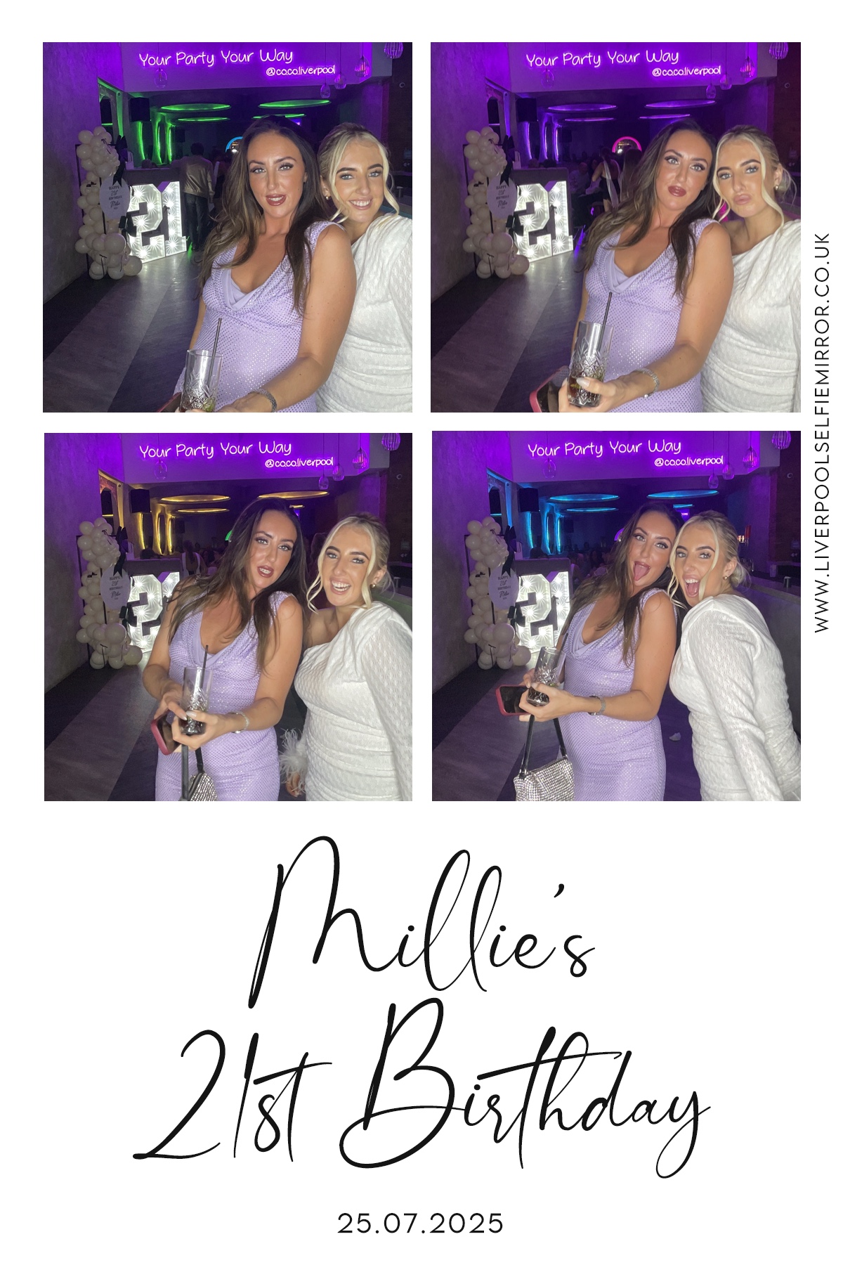 Millie's 21st Birthday | View more photos from the event at gallery.liverpoolselfiemirror.co.uk/u/LiverpoolSelfieMirror/Millies-21st-Birthday