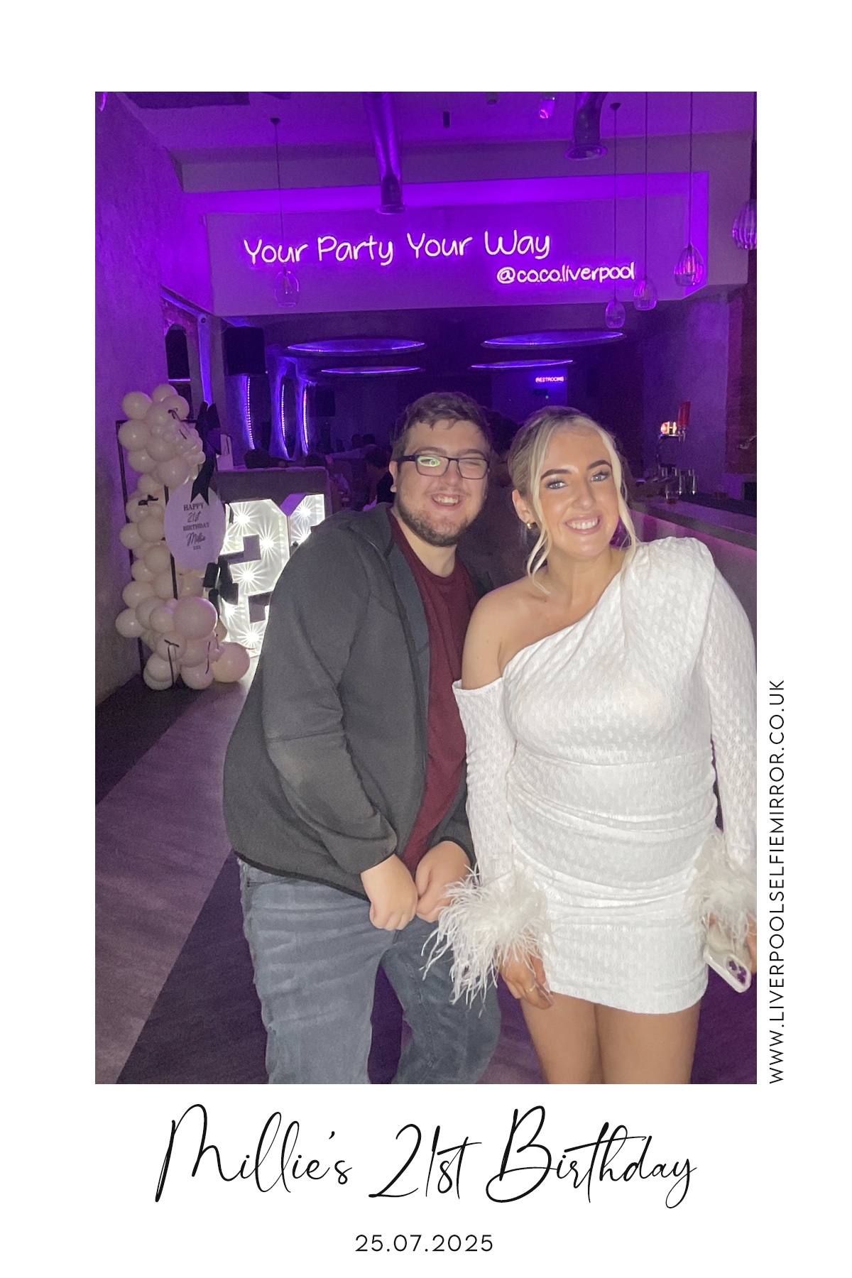 Millie's 21st Birthday | View more photos from the event at gallery.liverpoolselfiemirror.co.uk/u/LiverpoolSelfieMirror/Millies-21st-Birthday