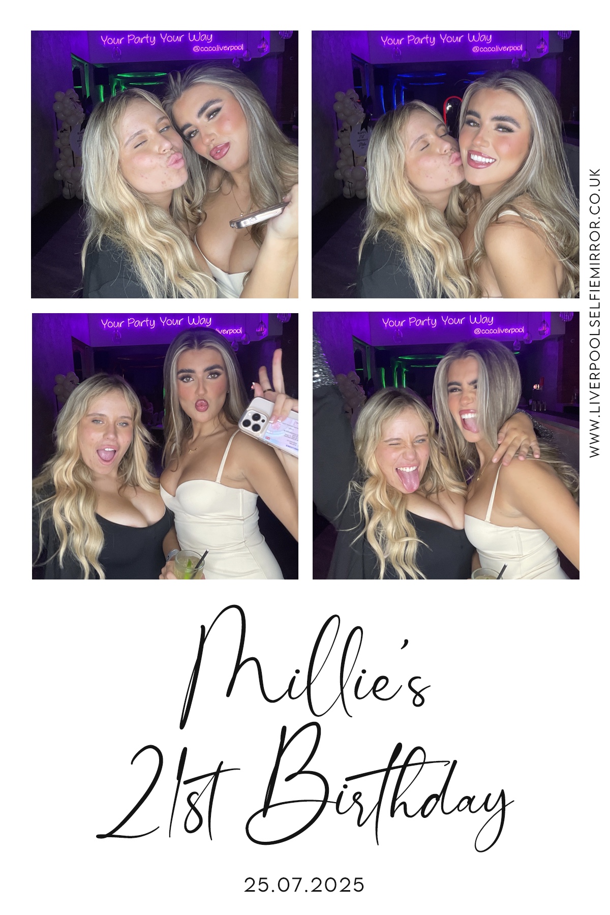 Millie's 21st Birthday | View more photos from the event at gallery.liverpoolselfiemirror.co.uk/u/LiverpoolSelfieMirror/Millies-21st-Birthday