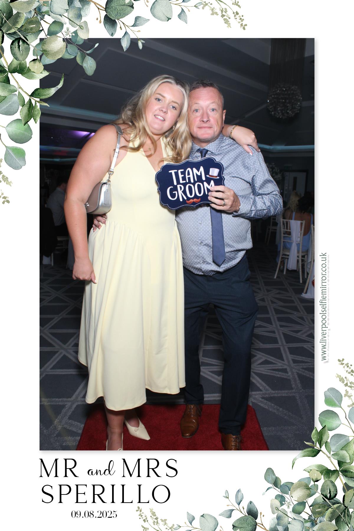 Mr & Mrs Sperillo's Wedding | View more photos from the event at gallery.liverpoolselfiemirror.co.uk/u/LiverpoolSelfieMirror/Mr-Mrs-Sperillos-Wedding