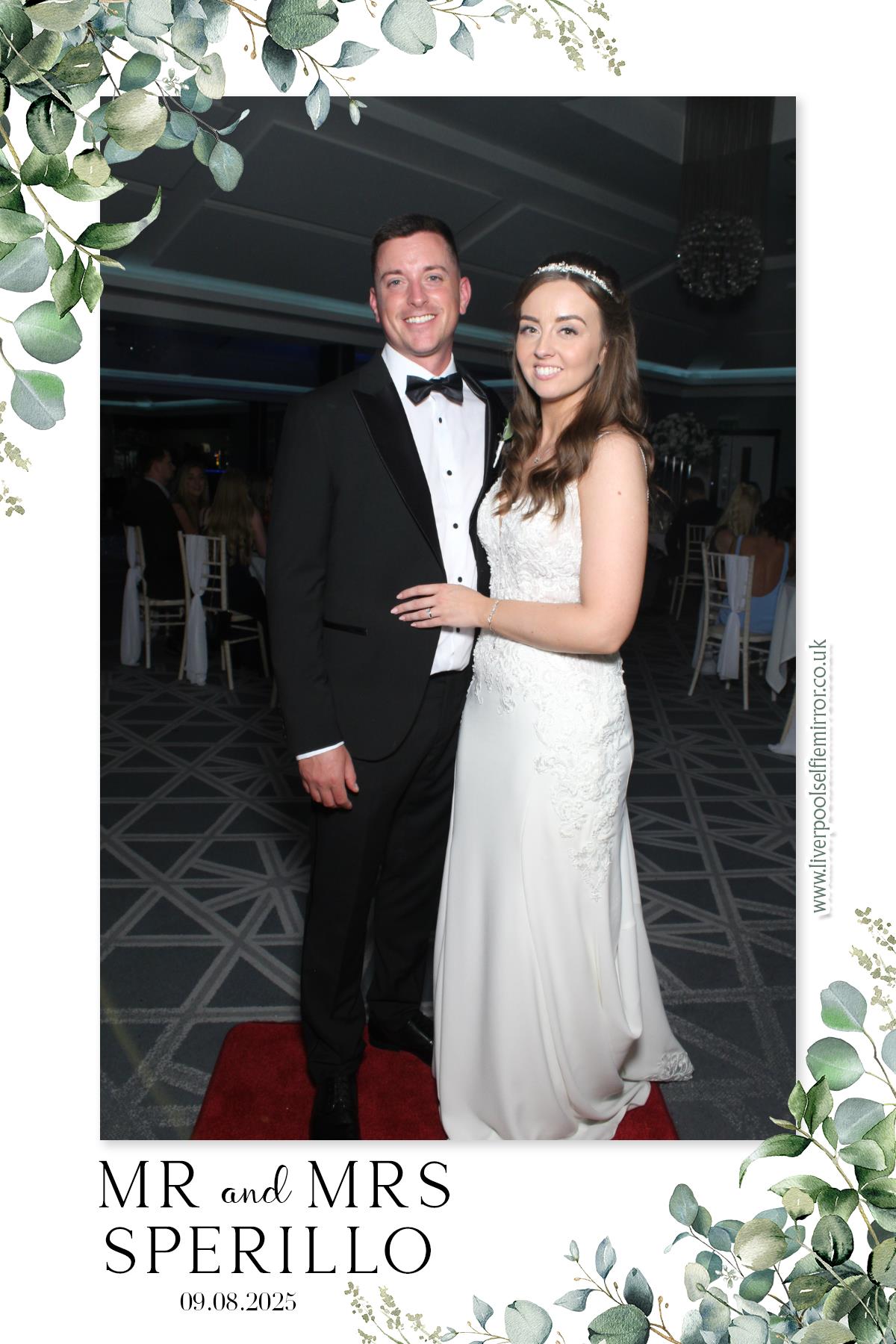 Mr & Mrs Sperillo's Wedding | View more photos from the event at gallery.liverpoolselfiemirror.co.uk/u/LiverpoolSelfieMirror/Mr-Mrs-Sperillos-Wedding
