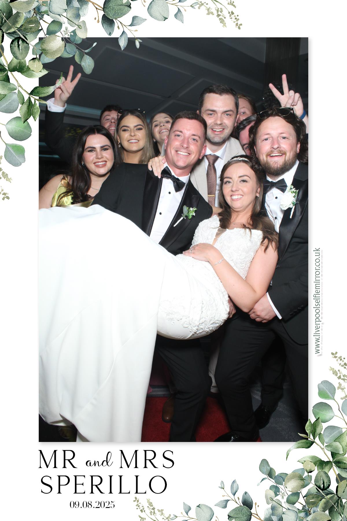 Mr & Mrs Sperillo's Wedding | View more photos from the event at gallery.liverpoolselfiemirror.co.uk/u/LiverpoolSelfieMirror/Mr-Mrs-Sperillos-Wedding