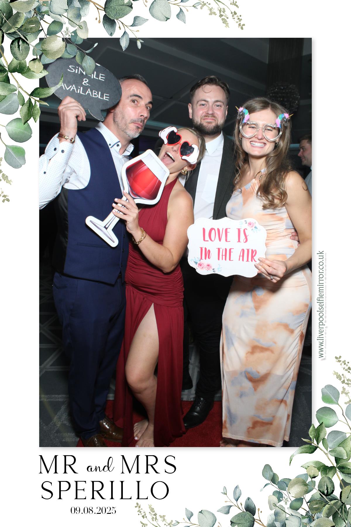 Mr & Mrs Sperillo's Wedding | View more photos from the event at gallery.liverpoolselfiemirror.co.uk/u/LiverpoolSelfieMirror/Mr-Mrs-Sperillos-Wedding