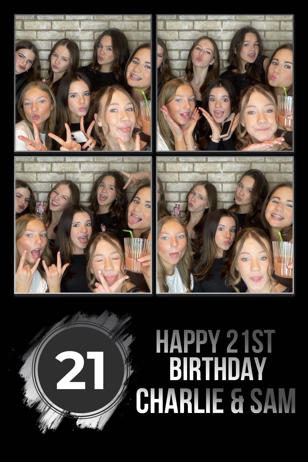 Sam & Charlie's 21st | View more photos from the event at gallery.liverpoolselfiemirror.co.uk/u/LiverpoolSelfieMirror/Sam-Charlies-21st