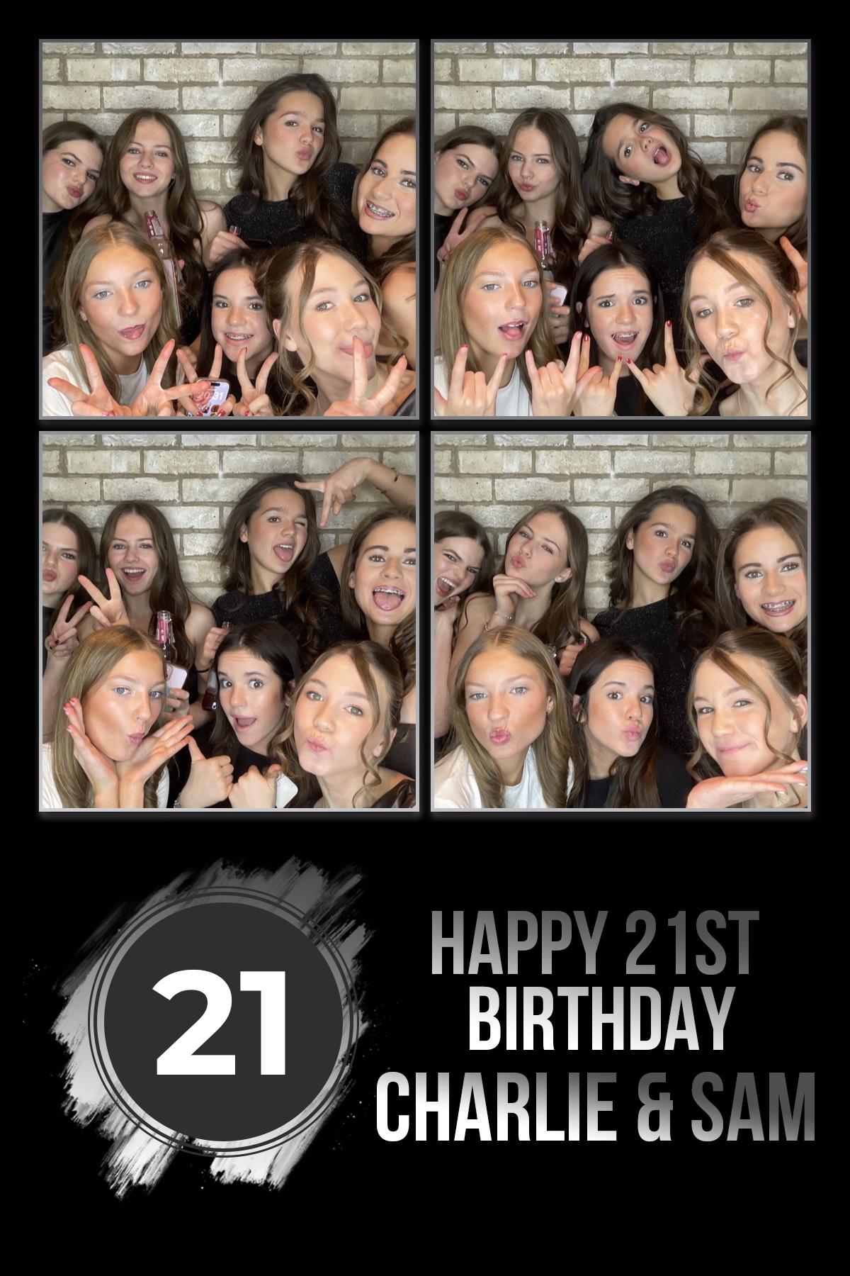 Sam & Charlie's 21st | View more photos from the event at gallery.liverpoolselfiemirror.co.uk/u/LiverpoolSelfieMirror/Sam-Charlies-21st