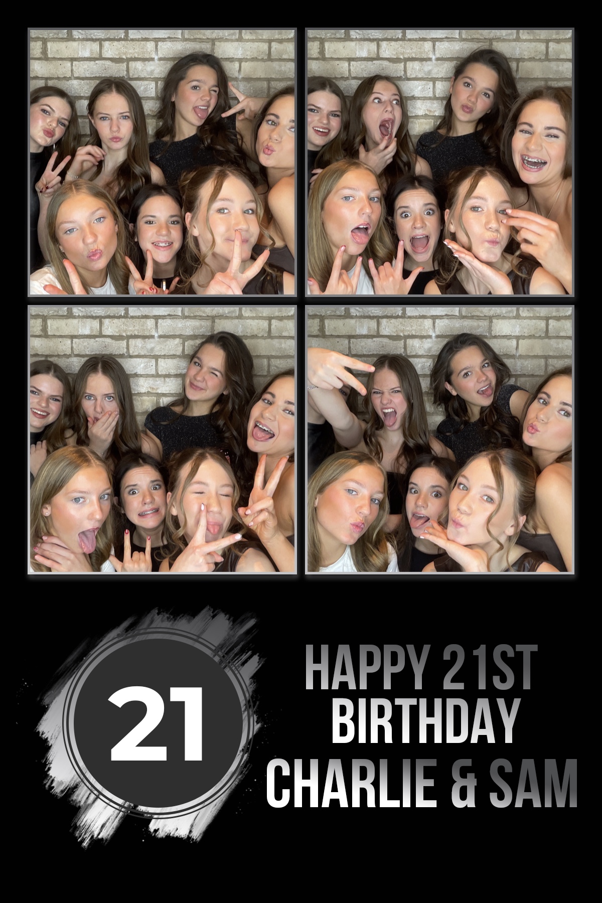 Sam & Charlie's 21st | View more photos from the event at gallery.liverpoolselfiemirror.co.uk/u/LiverpoolSelfieMirror/Sam-Charlies-21st