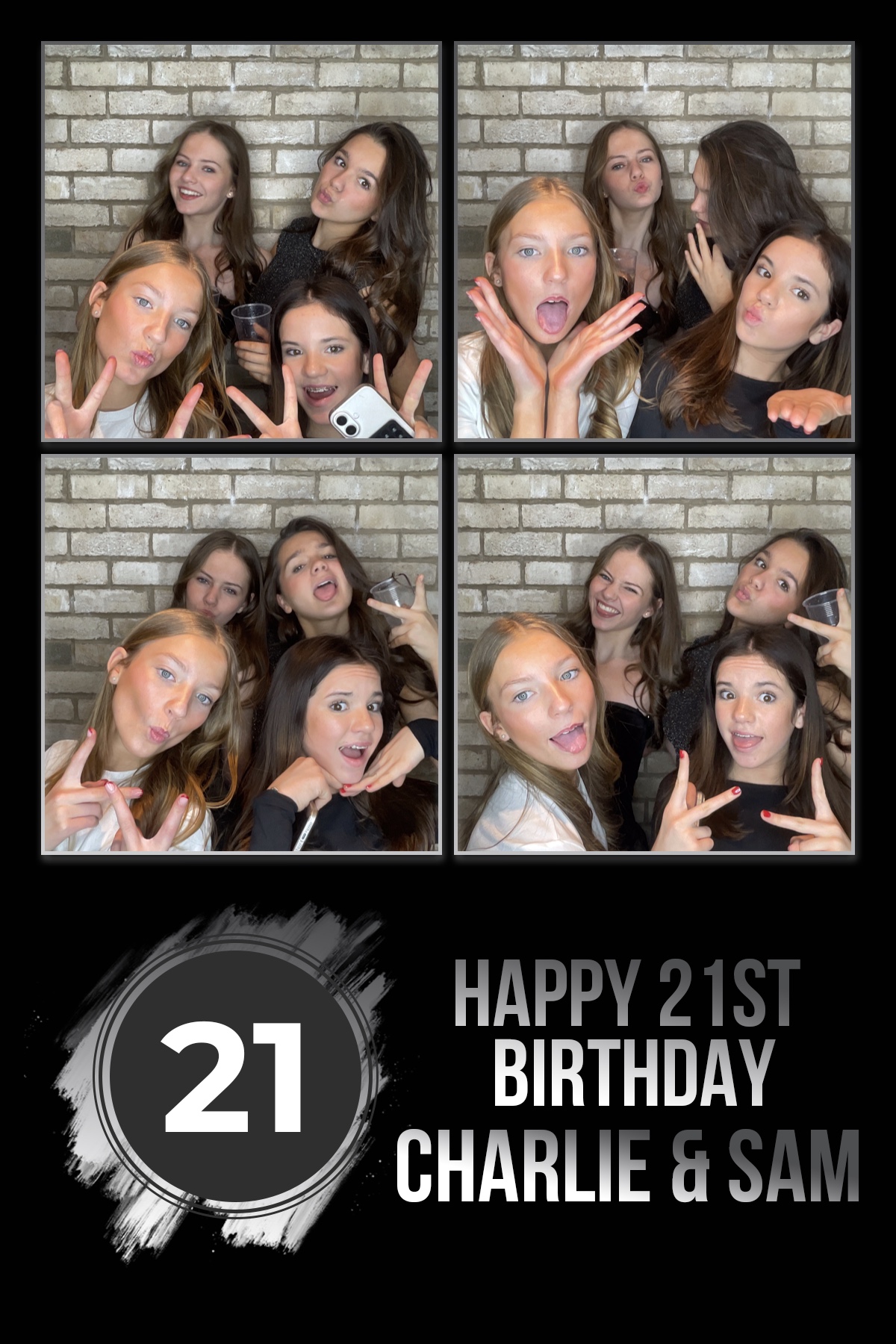 Sam & Charlie's 21st | View more photos from the event at gallery.liverpoolselfiemirror.co.uk/u/LiverpoolSelfieMirror/Sam-Charlies-21st