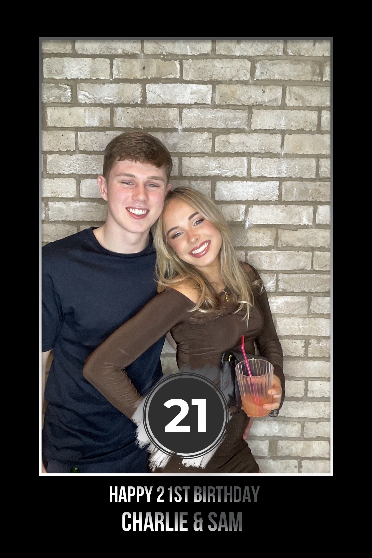 Sam & Charlie's 21st | View more photos from the event at gallery.liverpoolselfiemirror.co.uk/u/LiverpoolSelfieMirror/Sam-Charlies-21st