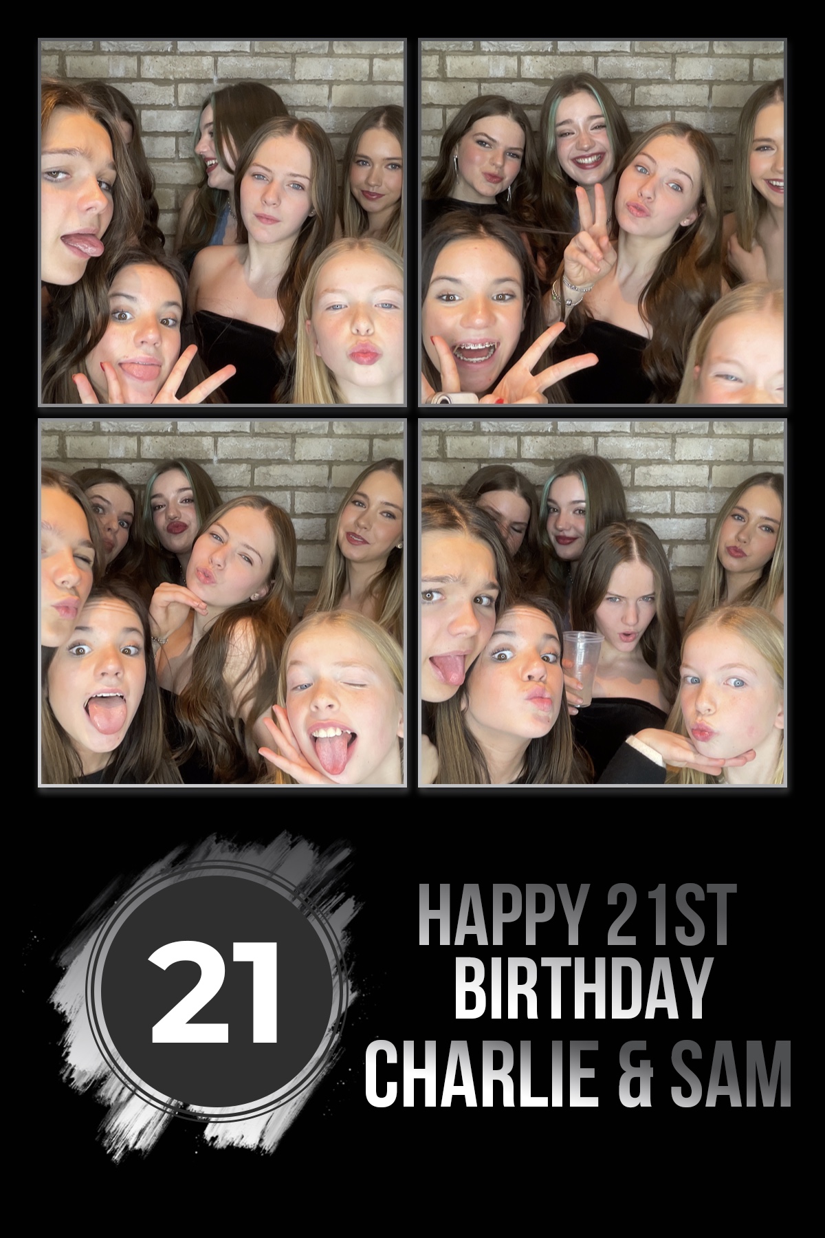 Sam & Charlie's 21st | View more photos from the event at gallery.liverpoolselfiemirror.co.uk/u/LiverpoolSelfieMirror/Sam-Charlies-21st