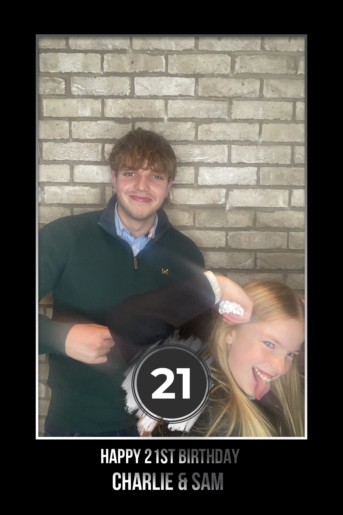 Sam & Charlie's 21st | View more photos from the event at gallery.liverpoolselfiemirror.co.uk/u/LiverpoolSelfieMirror/Sam-Charlies-21st