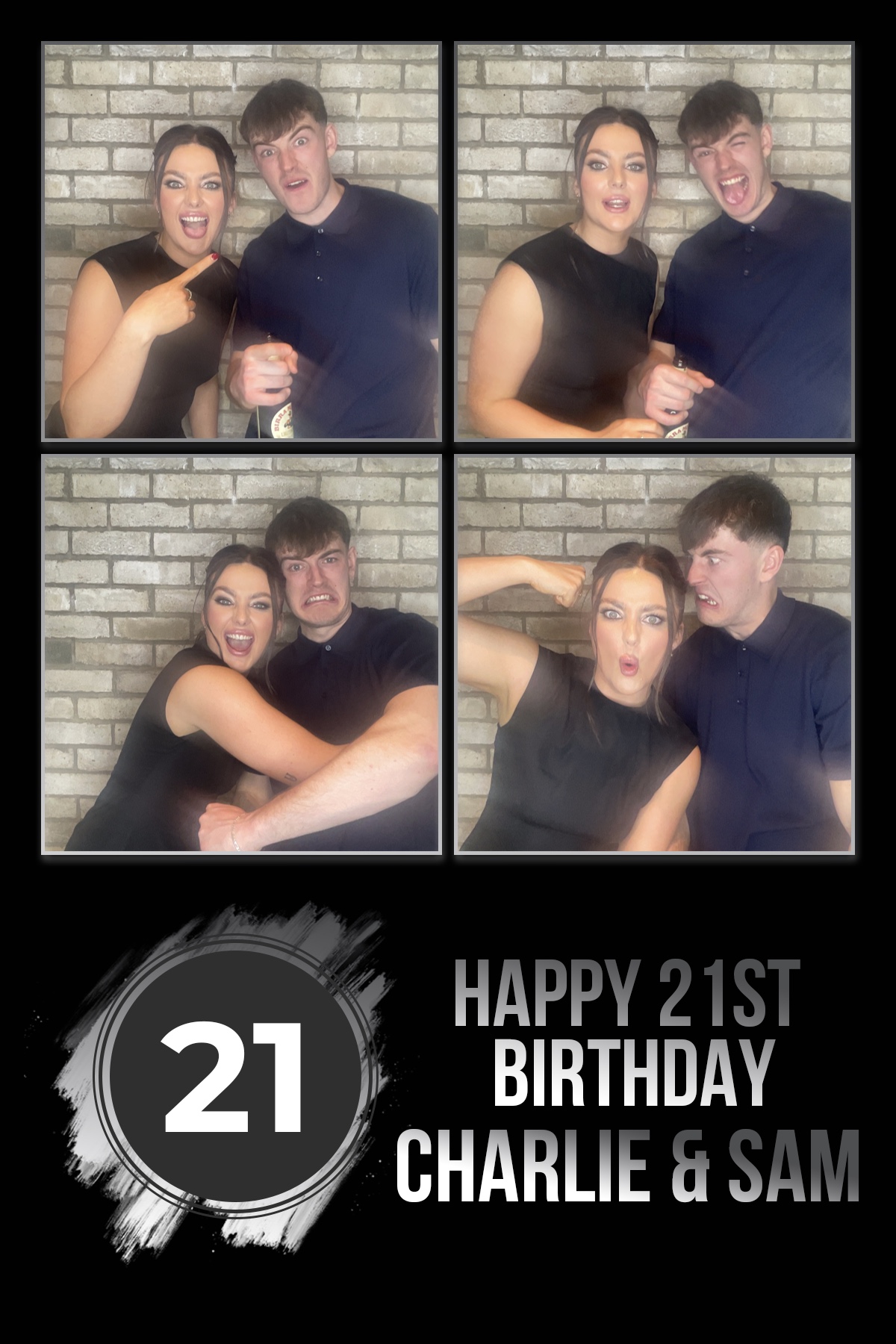 Sam & Charlie's 21st | View more photos from the event at gallery.liverpoolselfiemirror.co.uk/u/LiverpoolSelfieMirror/Sam-Charlies-21st