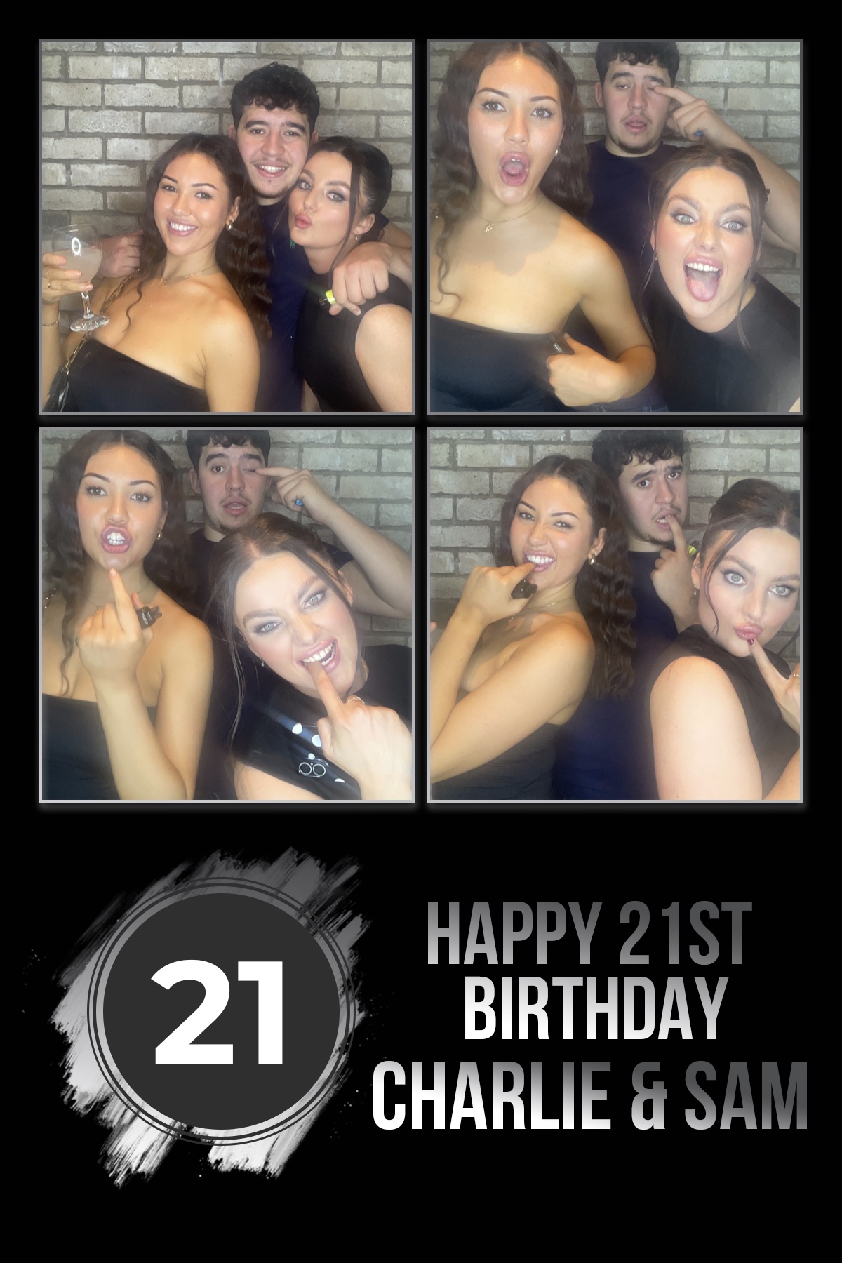 Sam & Charlie's 21st | View more photos from the event at gallery.liverpoolselfiemirror.co.uk/u/LiverpoolSelfieMirror/Sam-Charlies-21st