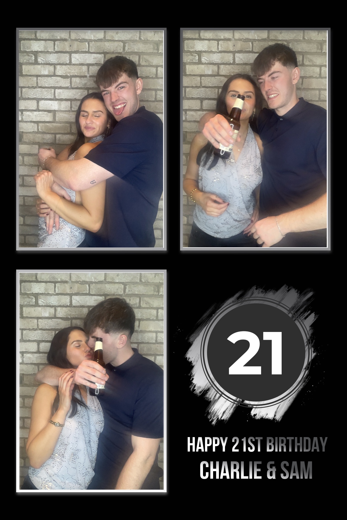 Sam & Charlie's 21st | View more photos from the event at gallery.liverpoolselfiemirror.co.uk/u/LiverpoolSelfieMirror/Sam-Charlies-21st