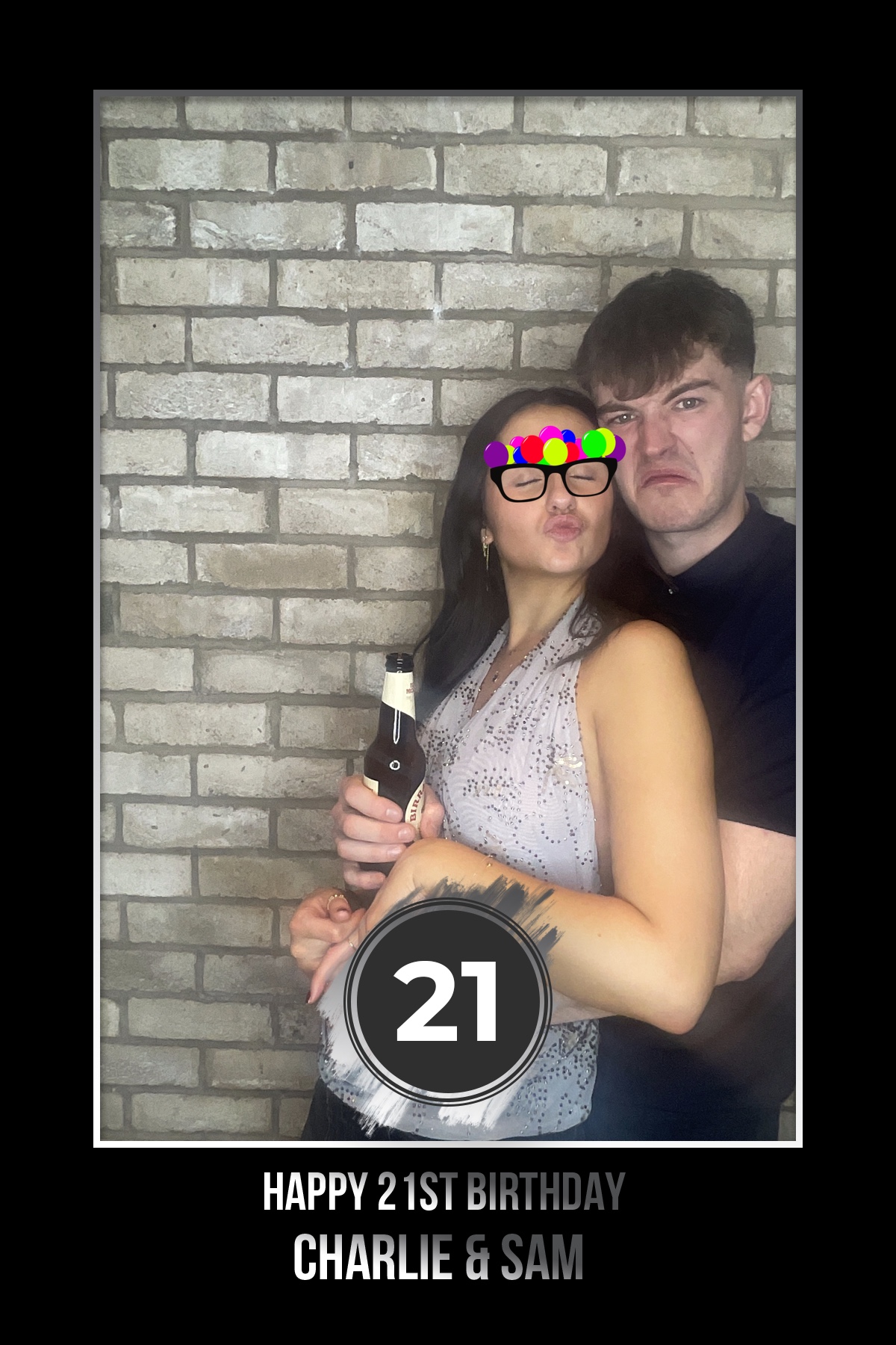 Sam & Charlie's 21st | View more photos from the event at gallery.liverpoolselfiemirror.co.uk/u/LiverpoolSelfieMirror/Sam-Charlies-21st