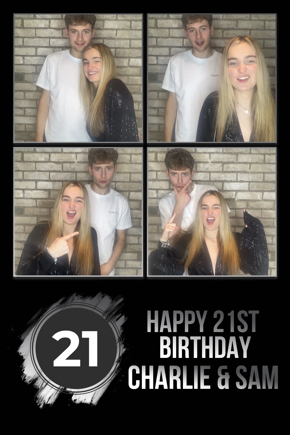 Sam & Charlie's 21st | View more photos from the event at gallery.liverpoolselfiemirror.co.uk/u/LiverpoolSelfieMirror/Sam-Charlies-21st