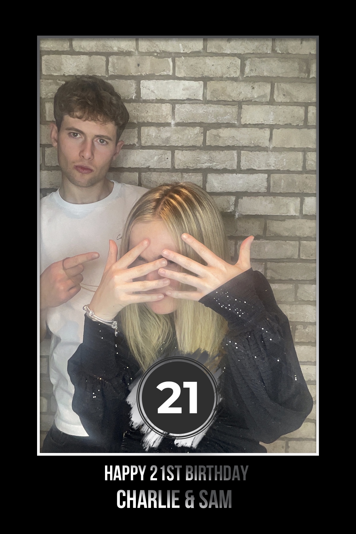 Sam & Charlie's 21st | View more photos from the event at gallery.liverpoolselfiemirror.co.uk/u/LiverpoolSelfieMirror/Sam-Charlies-21st