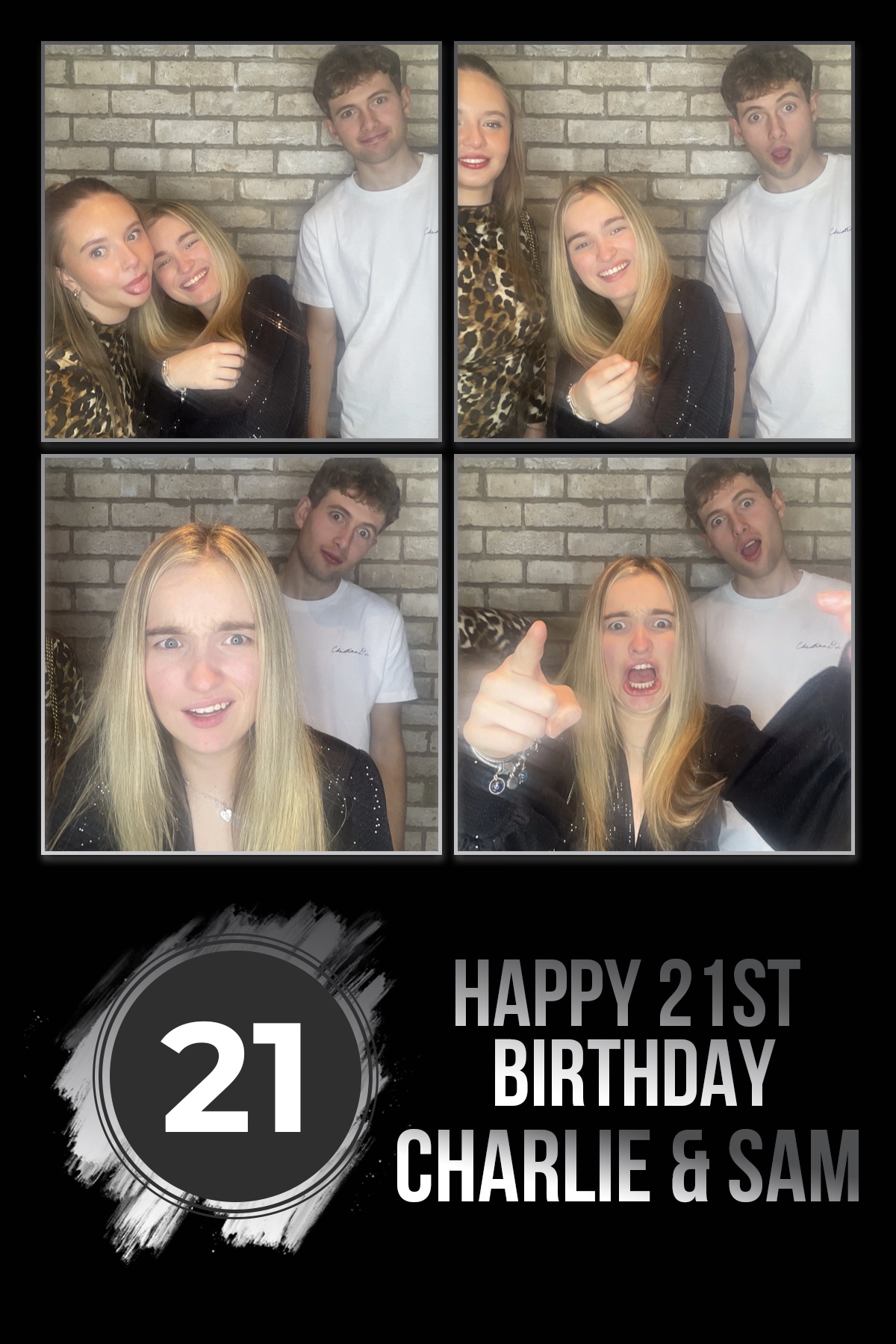 Sam & Charlie's 21st | View more photos from the event at gallery.liverpoolselfiemirror.co.uk/u/LiverpoolSelfieMirror/Sam-Charlies-21st