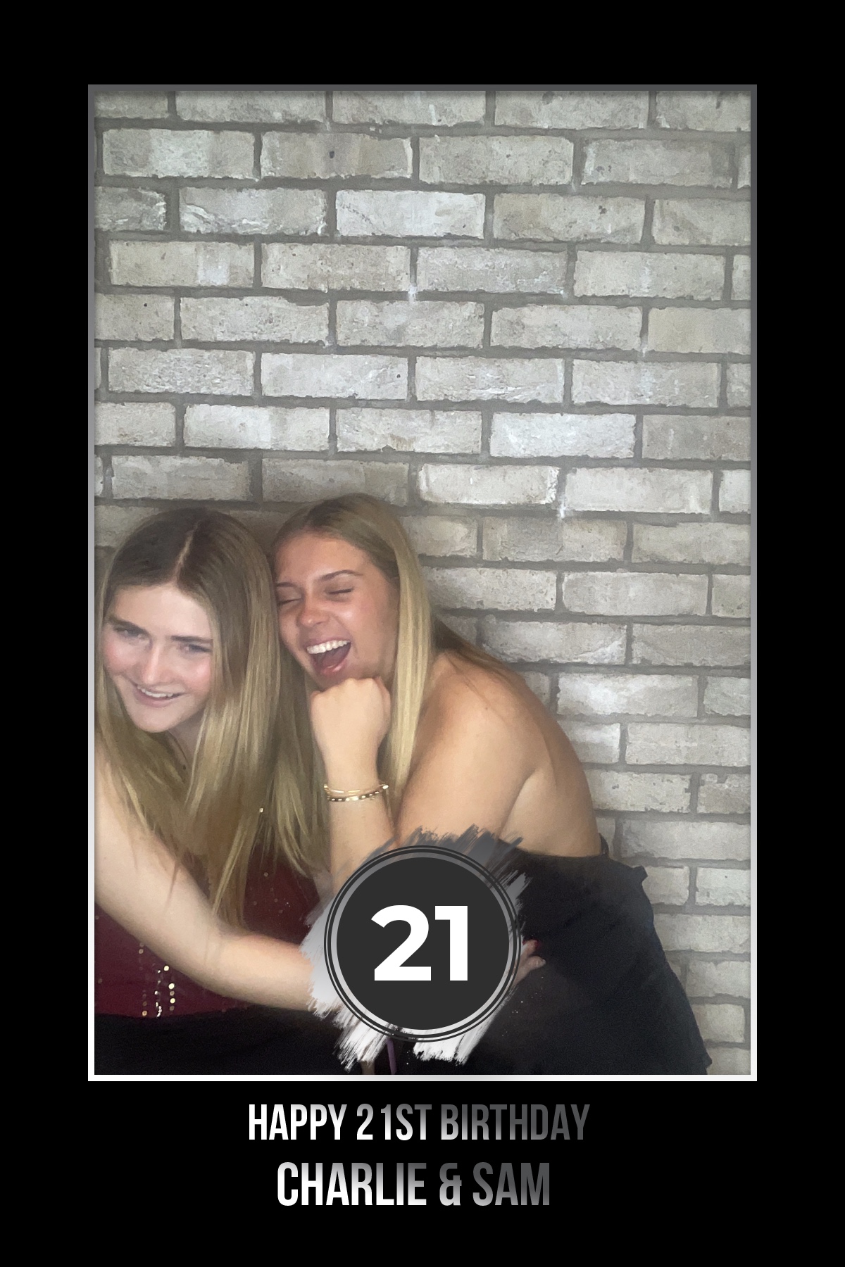 Sam & Charlie's 21st | View more photos from the event at gallery.liverpoolselfiemirror.co.uk/u/LiverpoolSelfieMirror/Sam-Charlies-21st