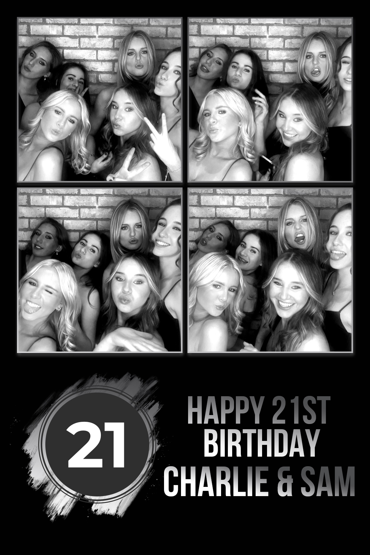 Sam & Charlie's 21st | View more photos from the event at gallery.liverpoolselfiemirror.co.uk/u/LiverpoolSelfieMirror/Sam-Charlies-21st