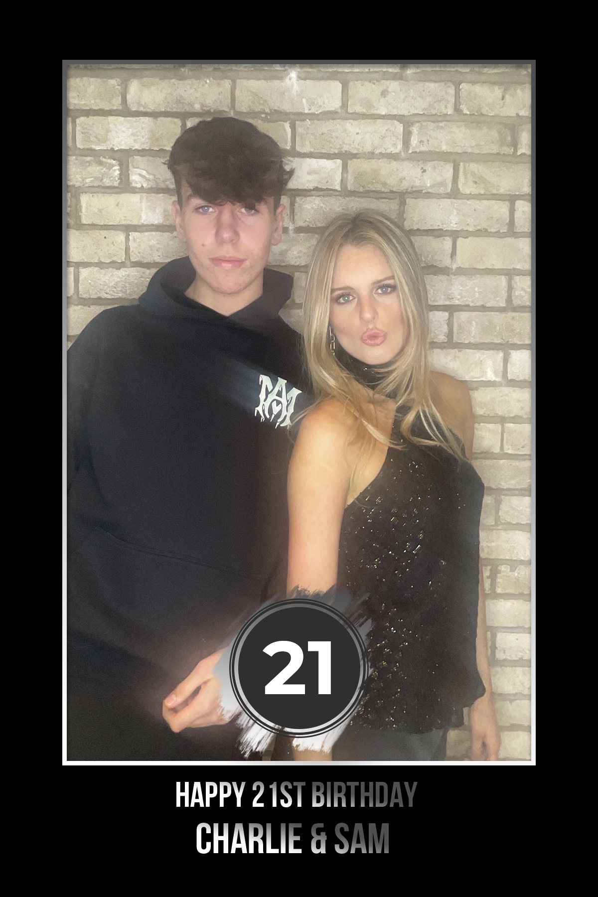 Sam & Charlie's 21st | View more photos from the event at gallery.liverpoolselfiemirror.co.uk/u/LiverpoolSelfieMirror/Sam-Charlies-21st