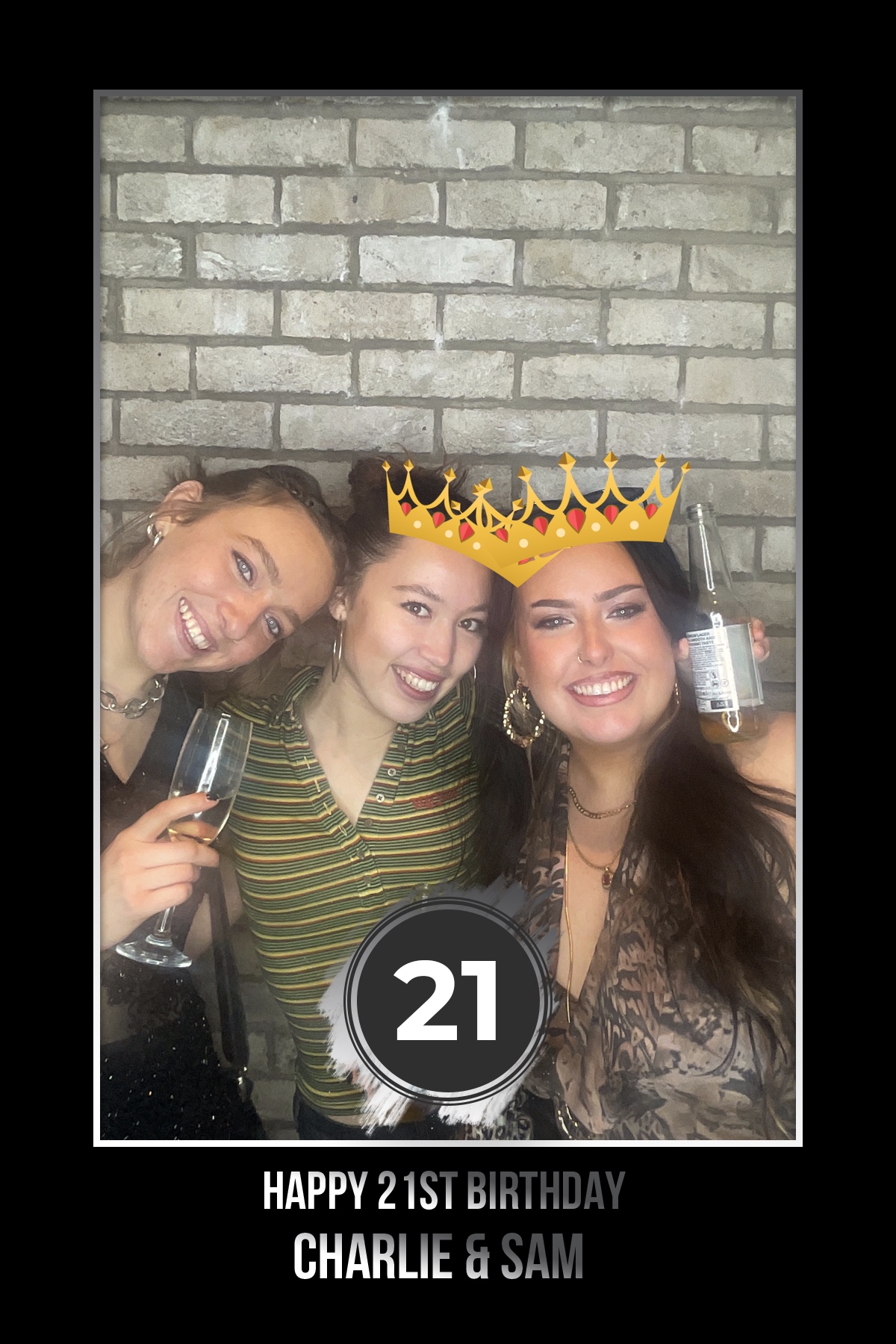 Sam & Charlie's 21st | View more photos from the event at gallery.liverpoolselfiemirror.co.uk/u/LiverpoolSelfieMirror/Sam-Charlies-21st