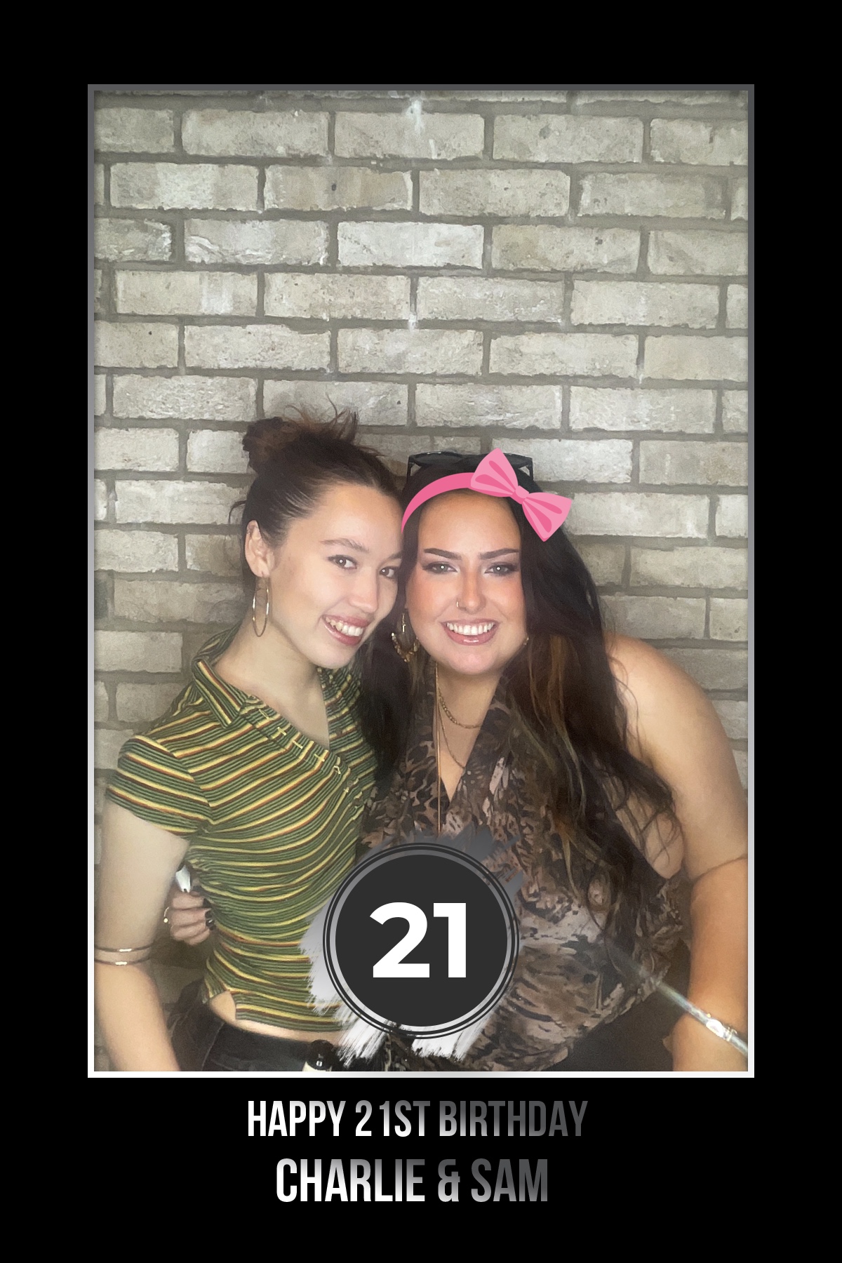 Sam & Charlie's 21st | View more photos from the event at gallery.liverpoolselfiemirror.co.uk/u/LiverpoolSelfieMirror/Sam-Charlies-21st