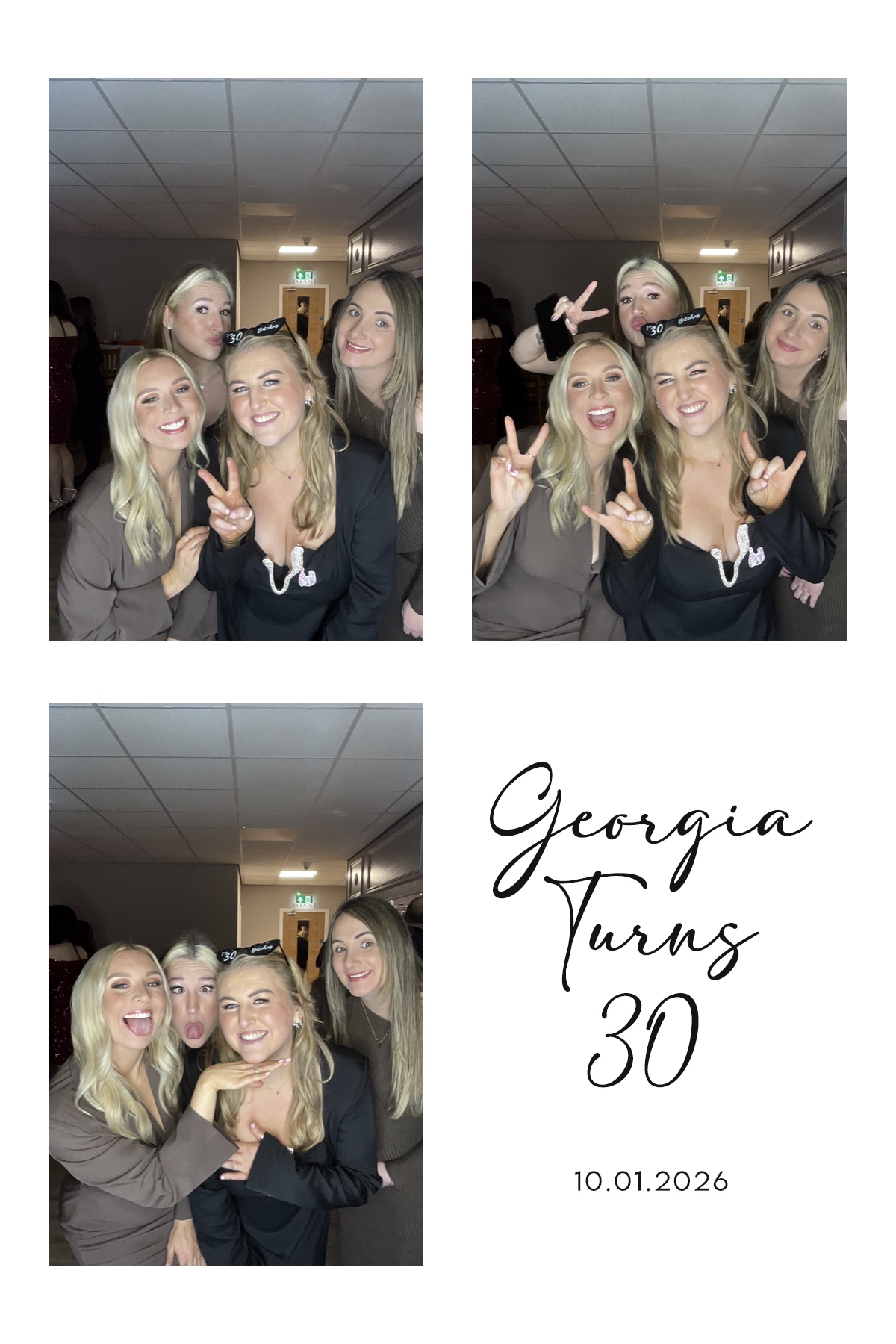 Georgia Turns 30 | View more photos from the event at gallery.liverpoolselfiemirror.co.uk/u/LiverpoolSelfieMirror/Georgia-Turns-30