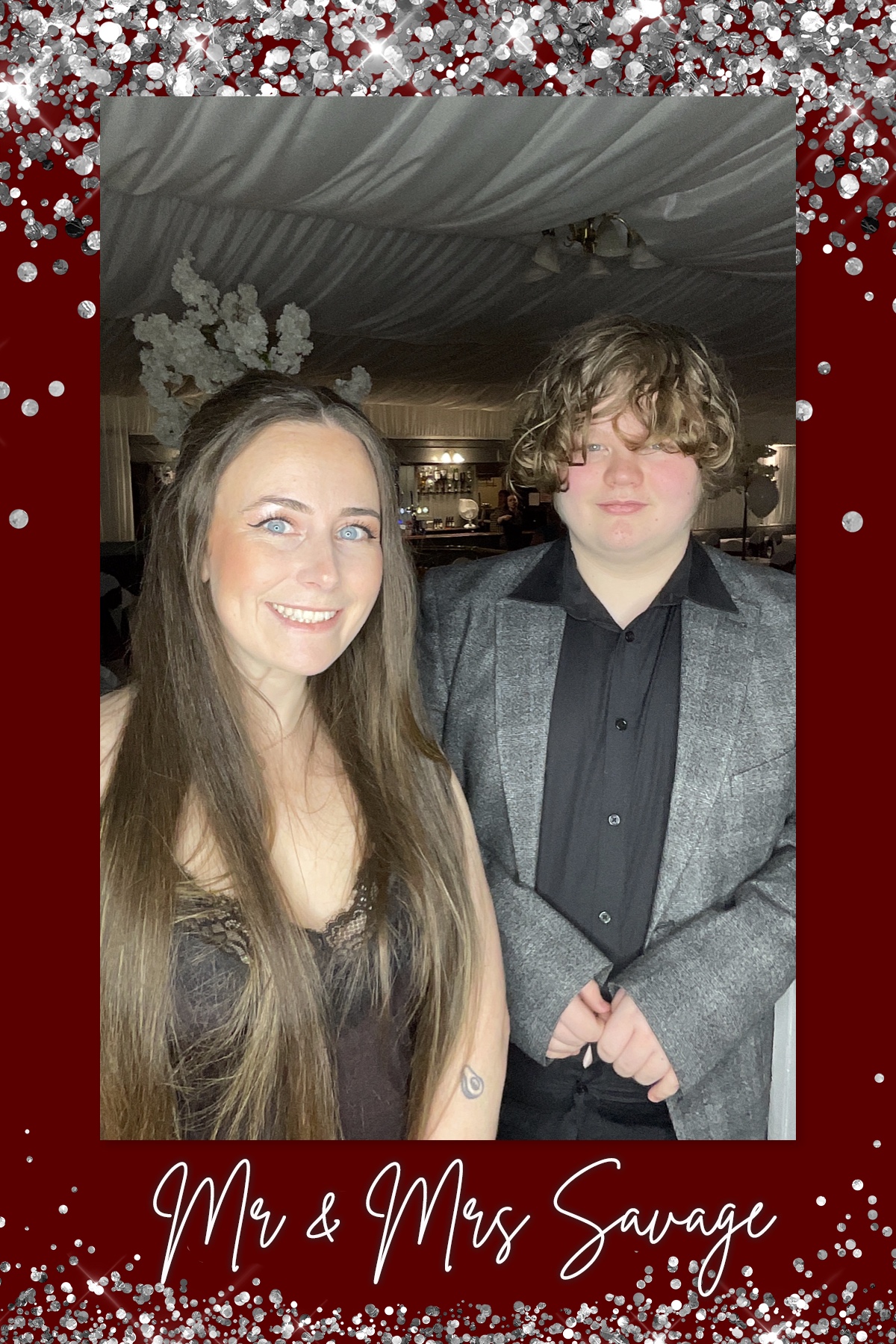 Mr & Mrs Savage | View more photos from the event at gallery.liverpoolselfiemirror.co.uk/u/LiverpoolSelfieMirror/Mr-Mrs-Savage