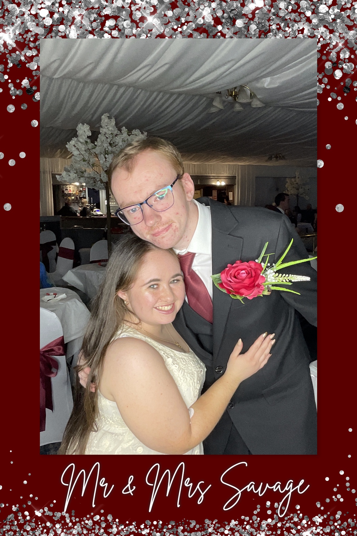 Mr & Mrs Savage | View more photos from the event at gallery.liverpoolselfiemirror.co.uk/u/LiverpoolSelfieMirror/Mr-Mrs-Savage