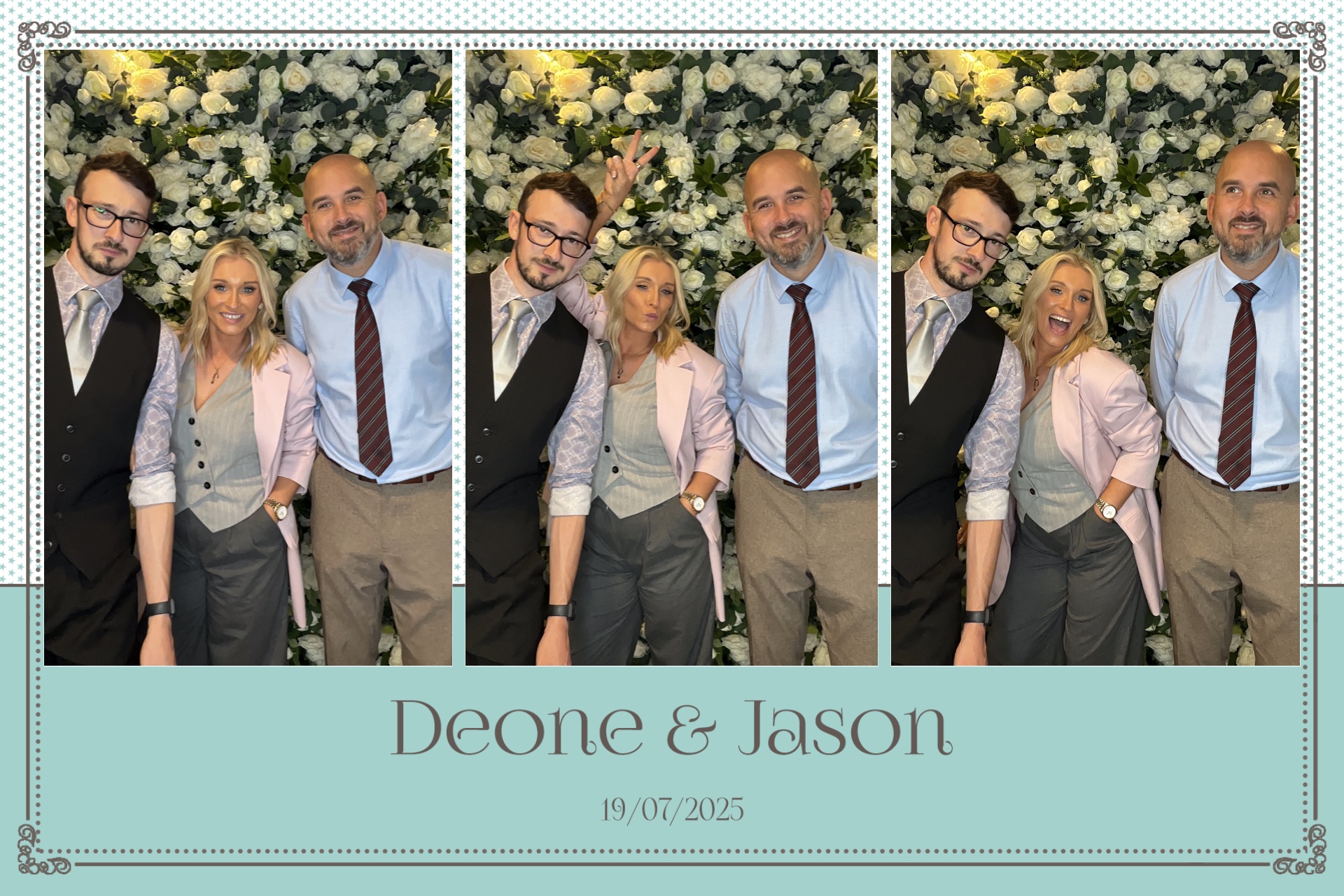 Deone & Jason Photo Booth Images  | View more photos from the event at gallery.magicimages.uk/u/MagicImages/Deone-Jason-Photo-Booth-Images