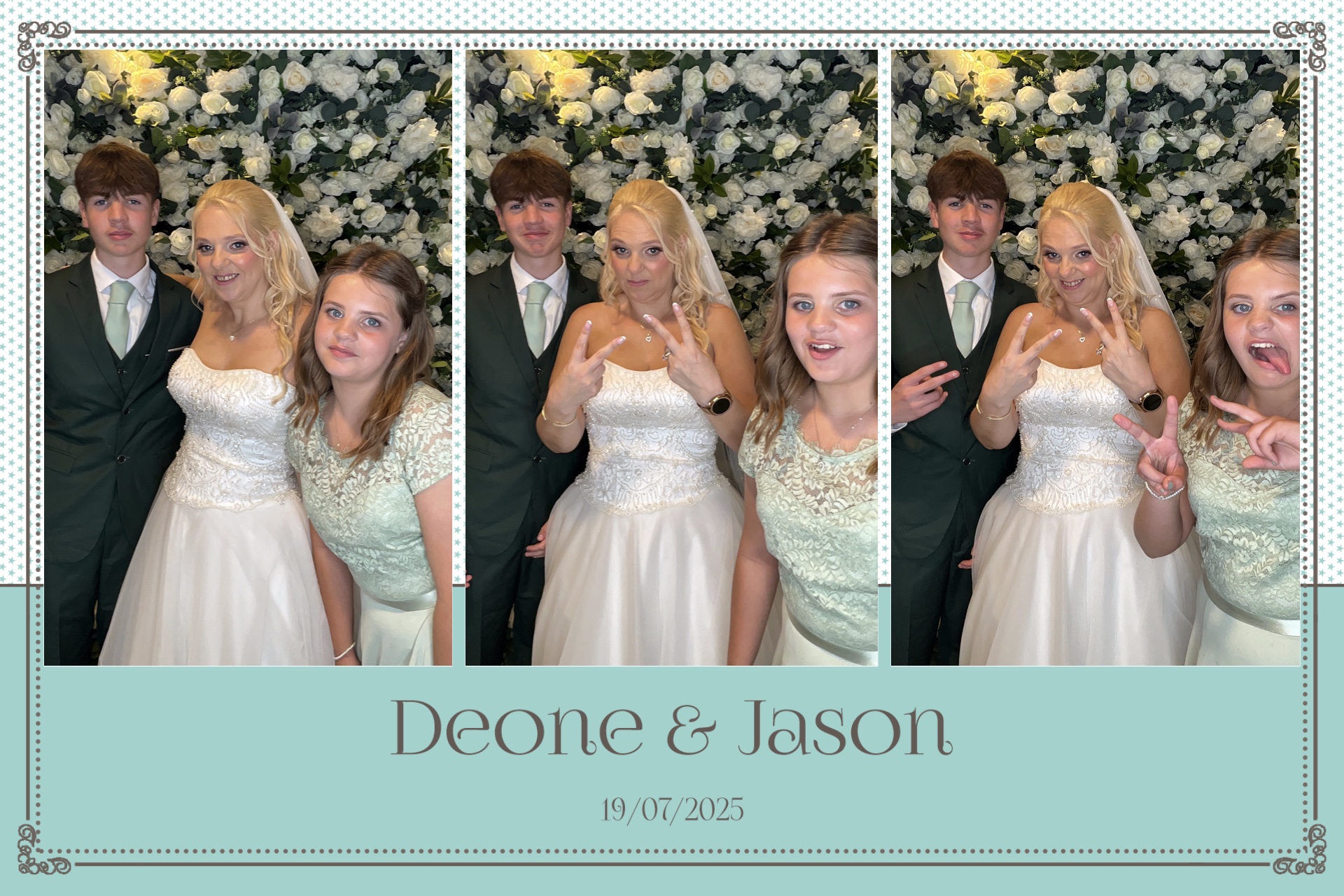 Deone & Jason Photo Booth Images  | View more photos from the event at gallery.magicimages.uk/u/MagicImages/Deone-Jason-Photo-Booth-Images