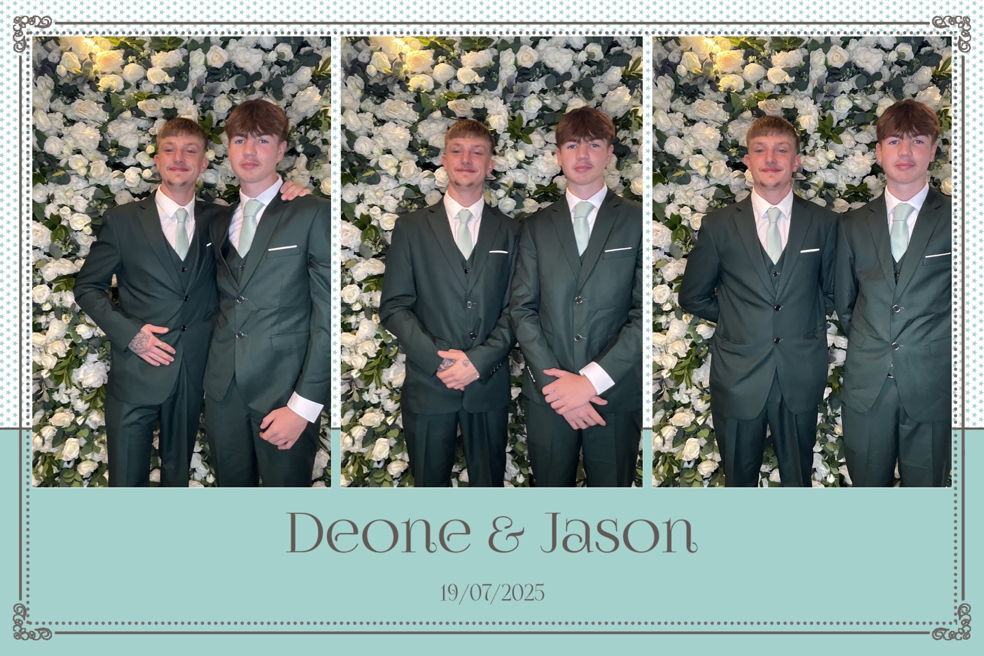 Deone & Jason Photo Booth Images  | View more photos from the event at gallery.magicimages.uk/u/MagicImages/Deone-Jason-Photo-Booth-Images