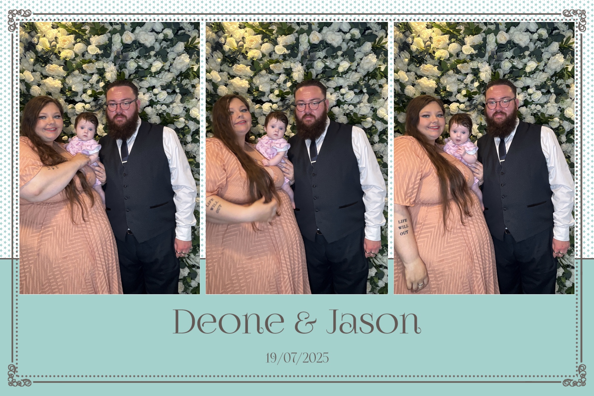 Deone & Jason Photo Booth Images  | View more photos from the event at gallery.magicimages.uk/u/MagicImages/Deone-Jason-Photo-Booth-Images