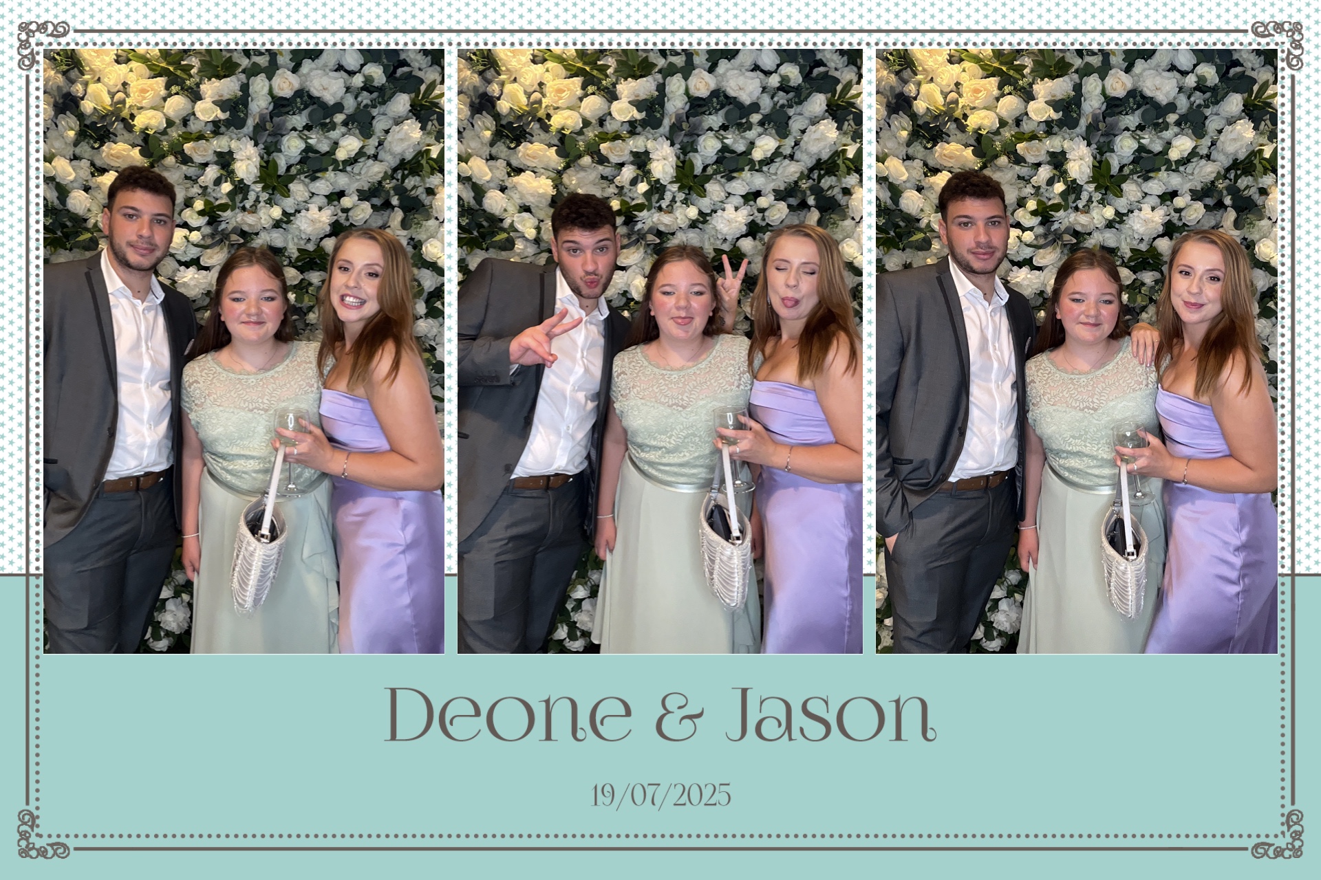 Deone & Jason Photo Booth Images  | View more photos from the event at gallery.magicimages.uk/u/MagicImages/Deone-Jason-Photo-Booth-Images