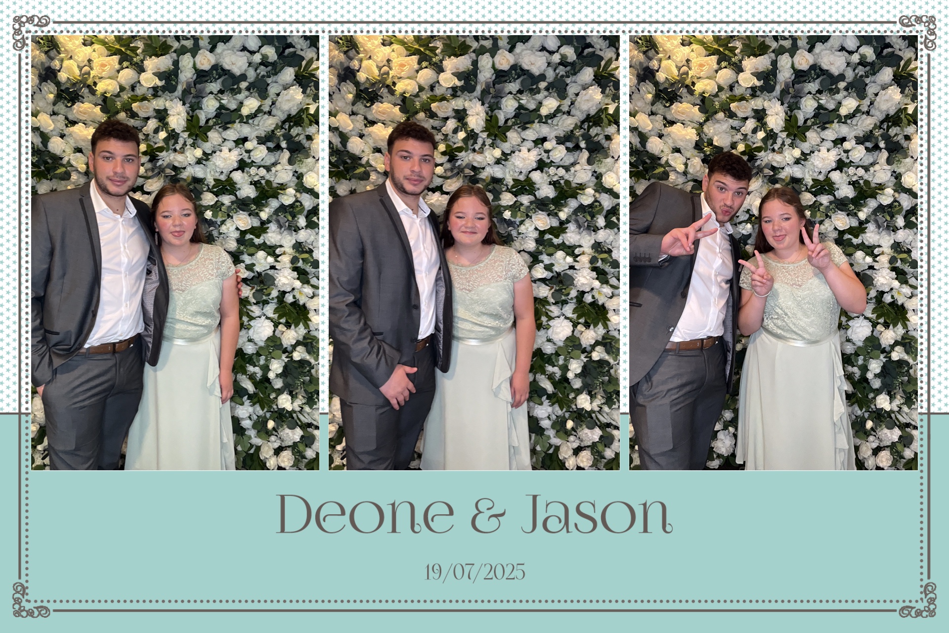 Deone & Jason Photo Booth Images  | View more photos from the event at gallery.magicimages.uk/u/MagicImages/Deone-Jason-Photo-Booth-Images