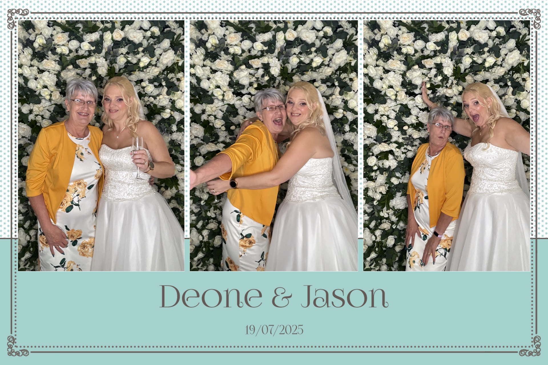 Deone & Jason Photo Booth Images  | View more photos from the event at gallery.magicimages.uk/u/MagicImages/Deone-Jason-Photo-Booth-Images