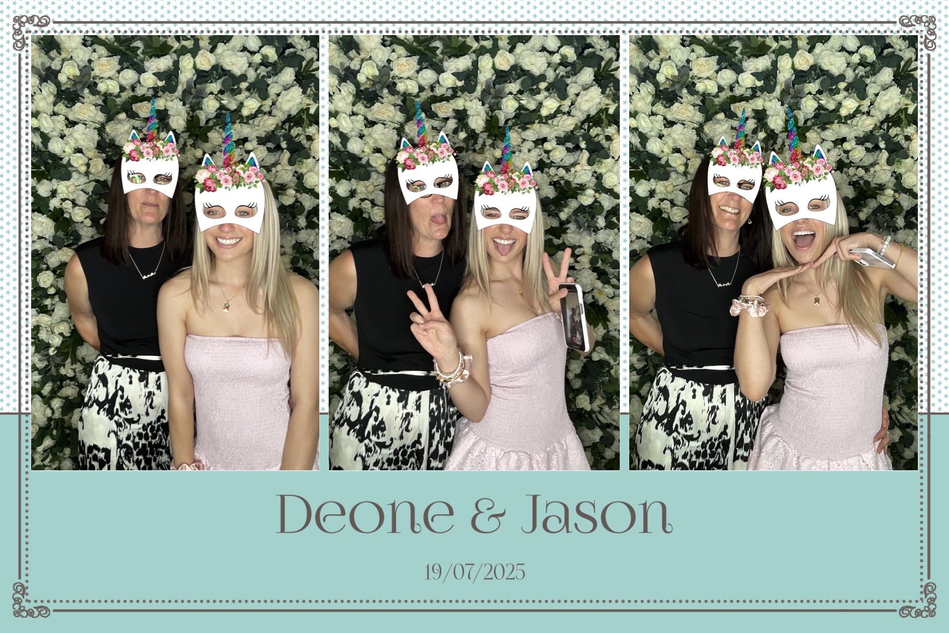 Deone & Jason Photo Booth Images  | View more photos from the event at gallery.magicimages.uk/u/MagicImages/Deone-Jason-Photo-Booth-Images